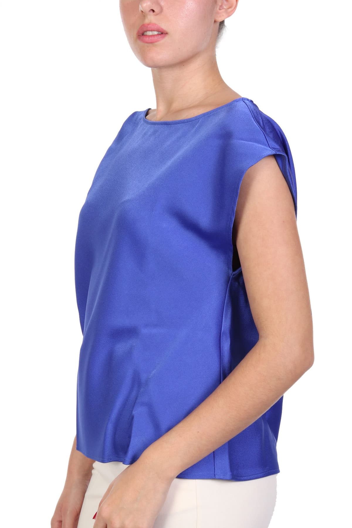 MARELLA EMME ΜΠΛΟΥΖΑ NOCHER ΣΑΤΕΝ ΜΠΛΕ