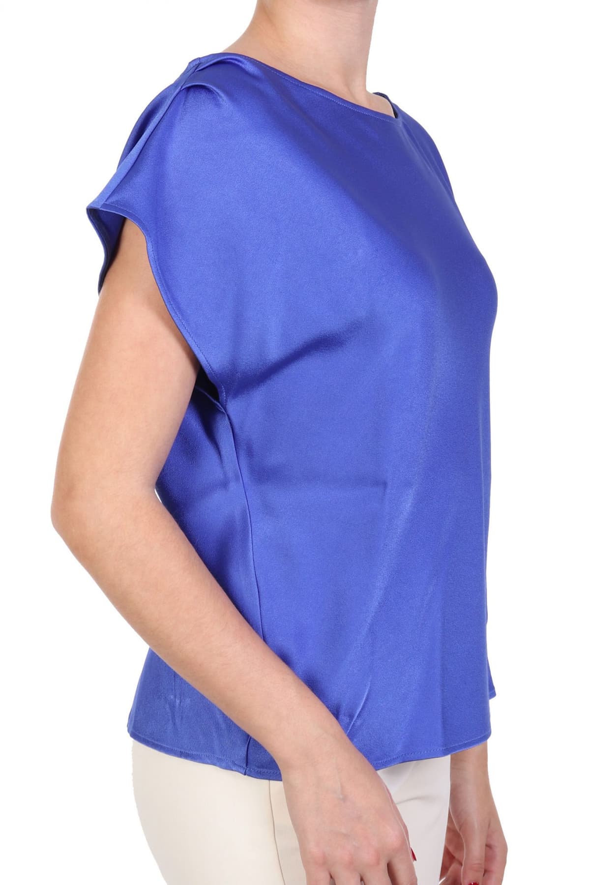 MARELLA EMME ΜΠΛΟΥΖΑ NOCHER ΣΑΤΕΝ ΜΠΛΕ