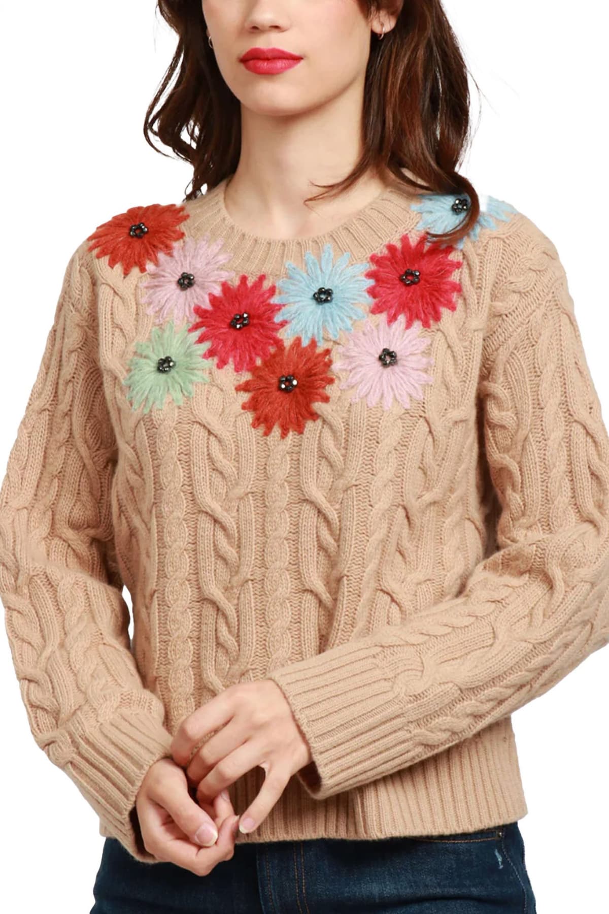 MAX MARA WEEKEND ΠΛΕΚΤΟ SASIA ΚΕΝΤΗΜΑ ΚΑΜΕΛ