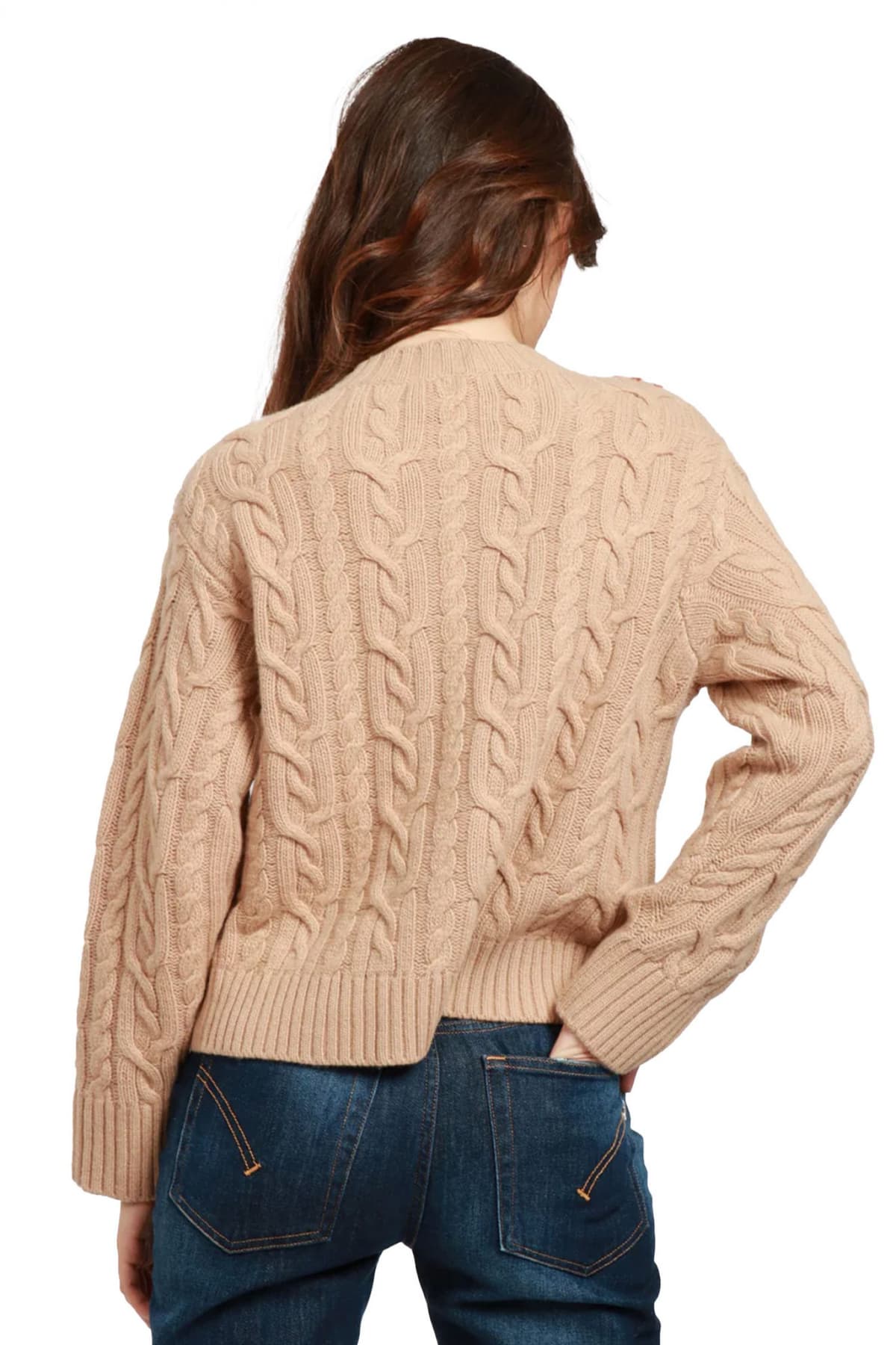 MAX MARA WEEKEND ΠΛΕΚΤΟ SASIA ΚΕΝΤΗΜΑ ΚΑΜΕΛ