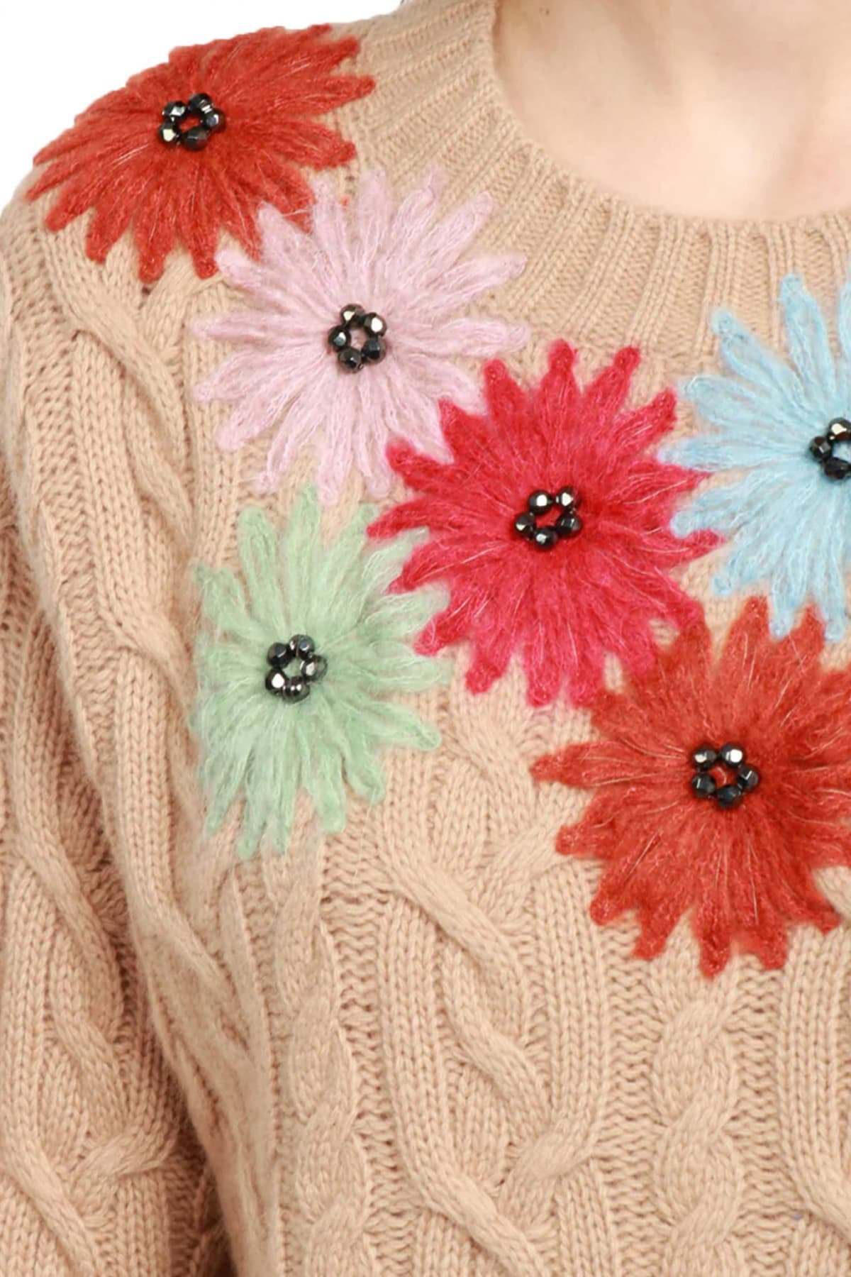 MAX MARA WEEKEND ΠΛΕΚΤΟ SASIA ΚΕΝΤΗΜΑ ΚΑΜΕΛ