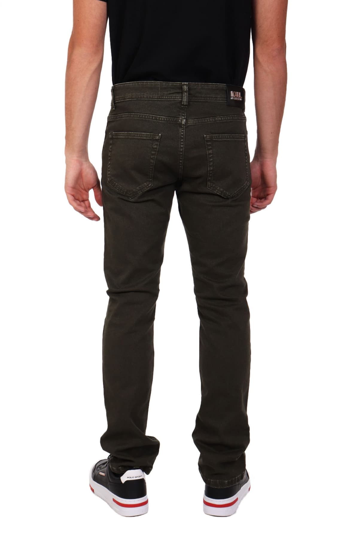 KARL LAGERFELD ΠΑΝΤΕΛΟΝΙ REGULAR FIT JEANS ΧΑΚΙ