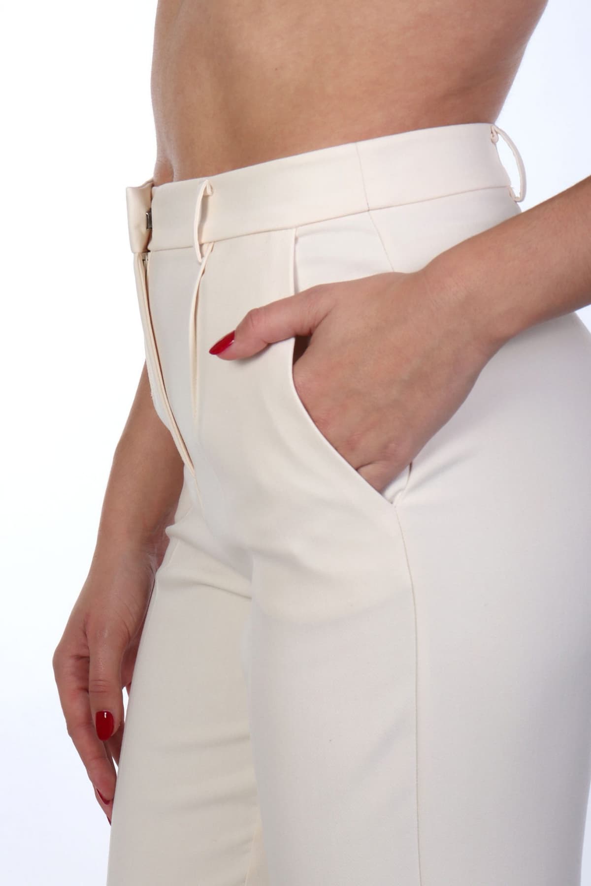 PATRIZIA PEPE ΠΑΝΤΕΛΟΝΙ CHINO ΤΣΕΠΕΣ ΕΚΡΟΥ