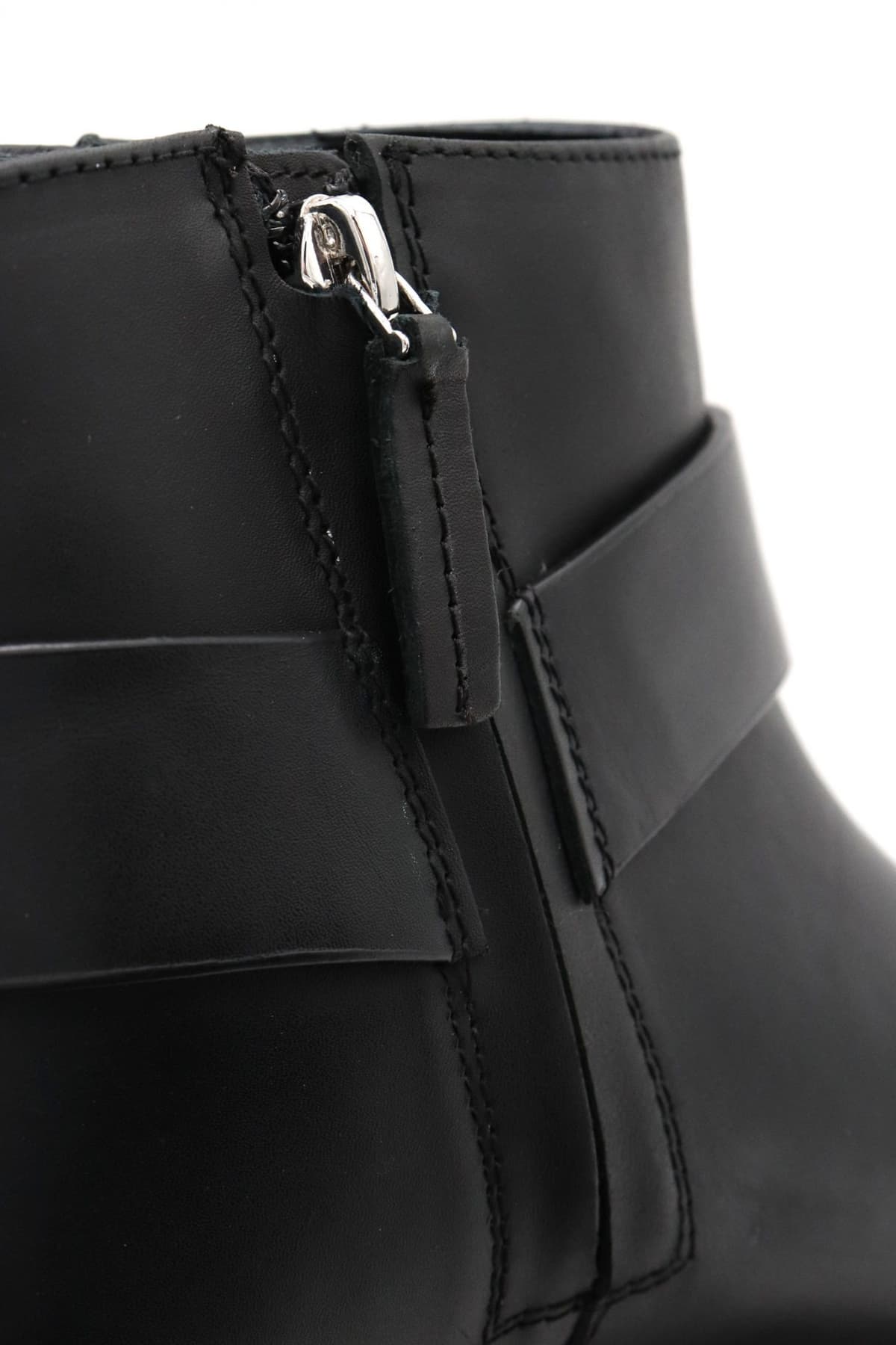 PATRIZIA PEPE ΠΑΠΟΥΤΣΙΑ ΜΠΟΤΑΚΙΑ ΦΕΡΜΟΥΑΡ LOGO ΜΑΥΡΟ