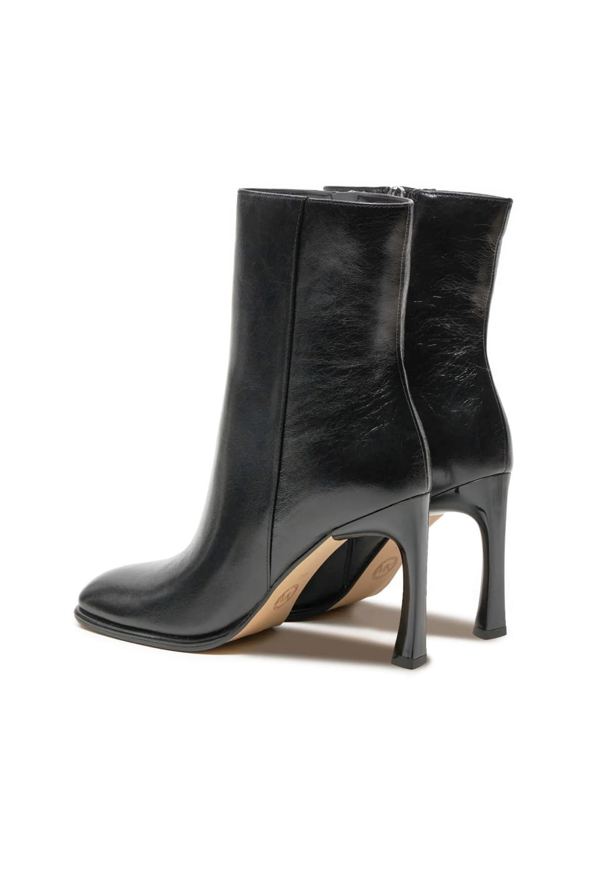 MICHAEL KORS ΠΑΠΟΥΤΣΙΑ ΜΠΟΤΑΚΙΑ KELSEA BOOTIE ΦΕΡΜΟΥΑΡ LOGO ΜΑΥΡΟ