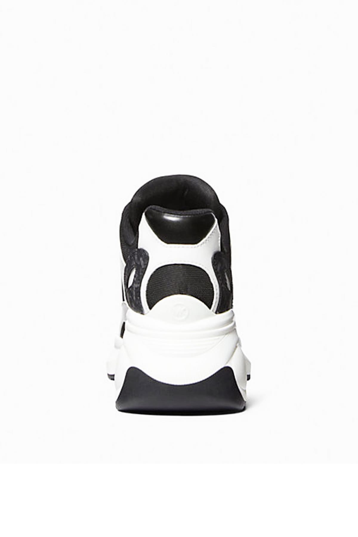 MICHAEL KORS ΠΑΠΟΥΤΣΙΑ SNEAKERS ZUMA TRAINER LOGO MAYΡΟ/ΛΕΥΚΟ