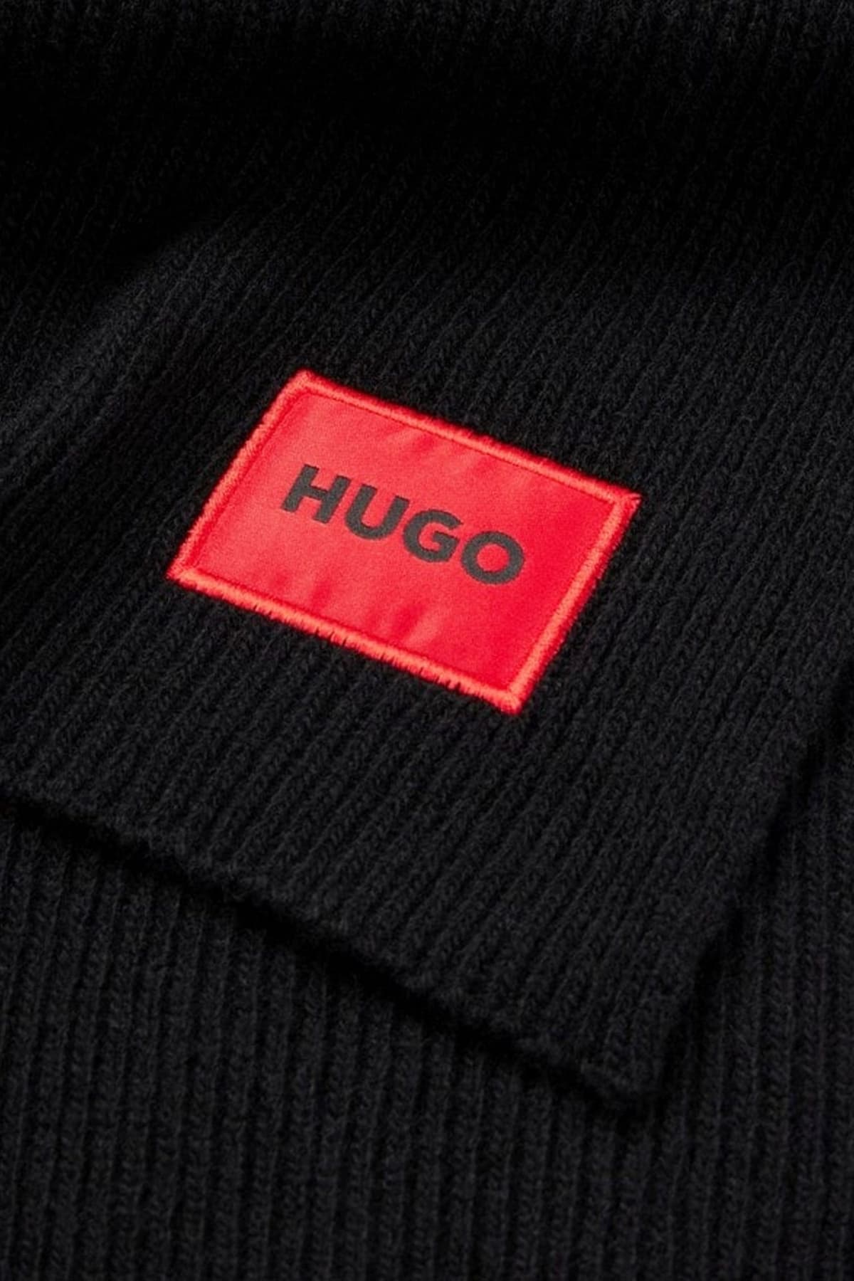 HUGO ΚΑΣΚΩΛ ZAFF 6 LOGO ΜΑΥΡΟ