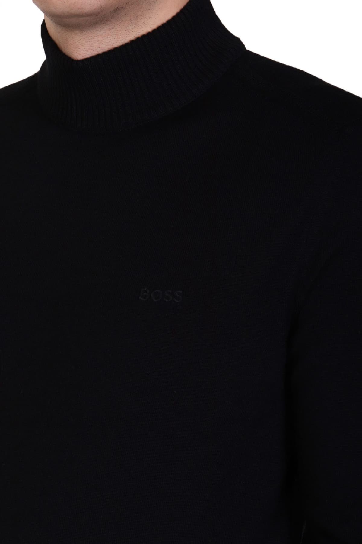 BOSS CASUAL ΠΛΕΚΤΟ ΛΟΥΠΕΤΟ AVAC M ΜΑΥΡΟ