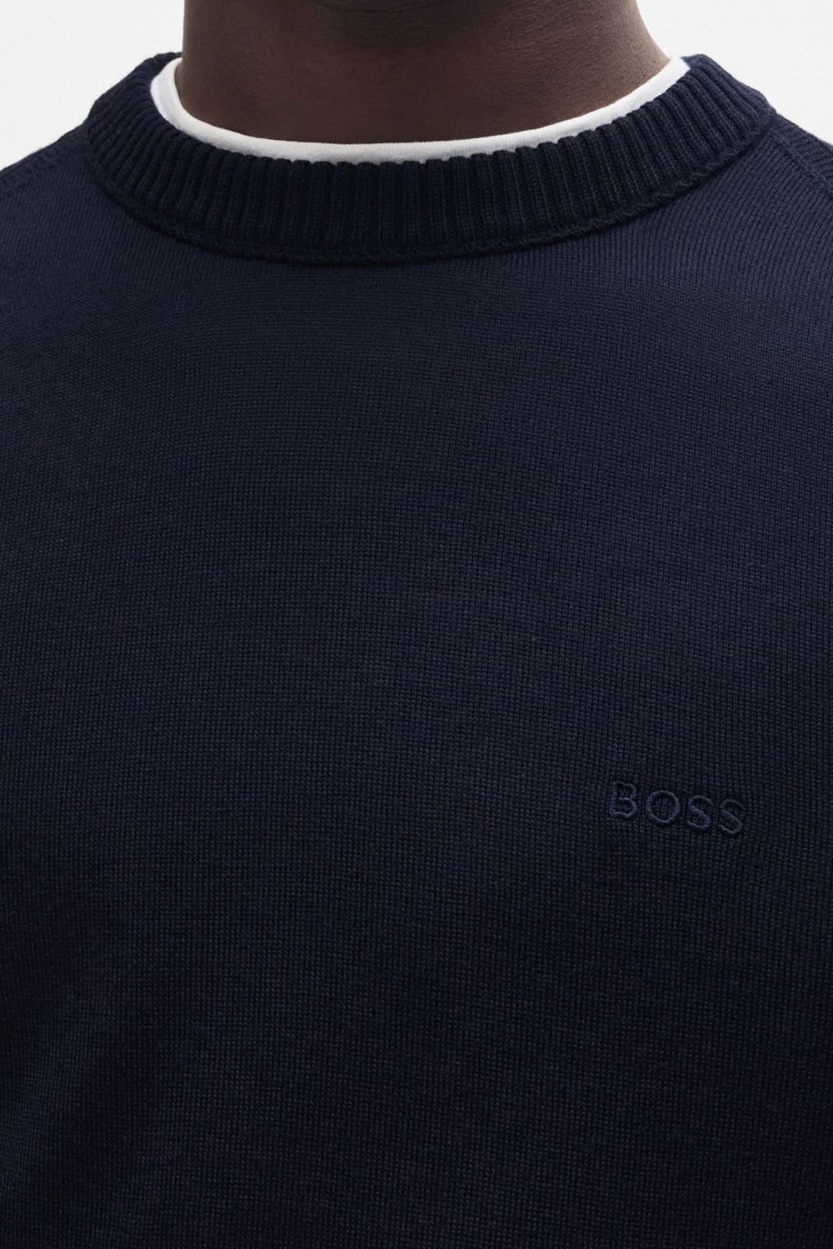 BOSS CASUAL ΠΛΕΚΤΟ ΛΟΥΠΕΤΟ AVAC M ΜΠΛΕ