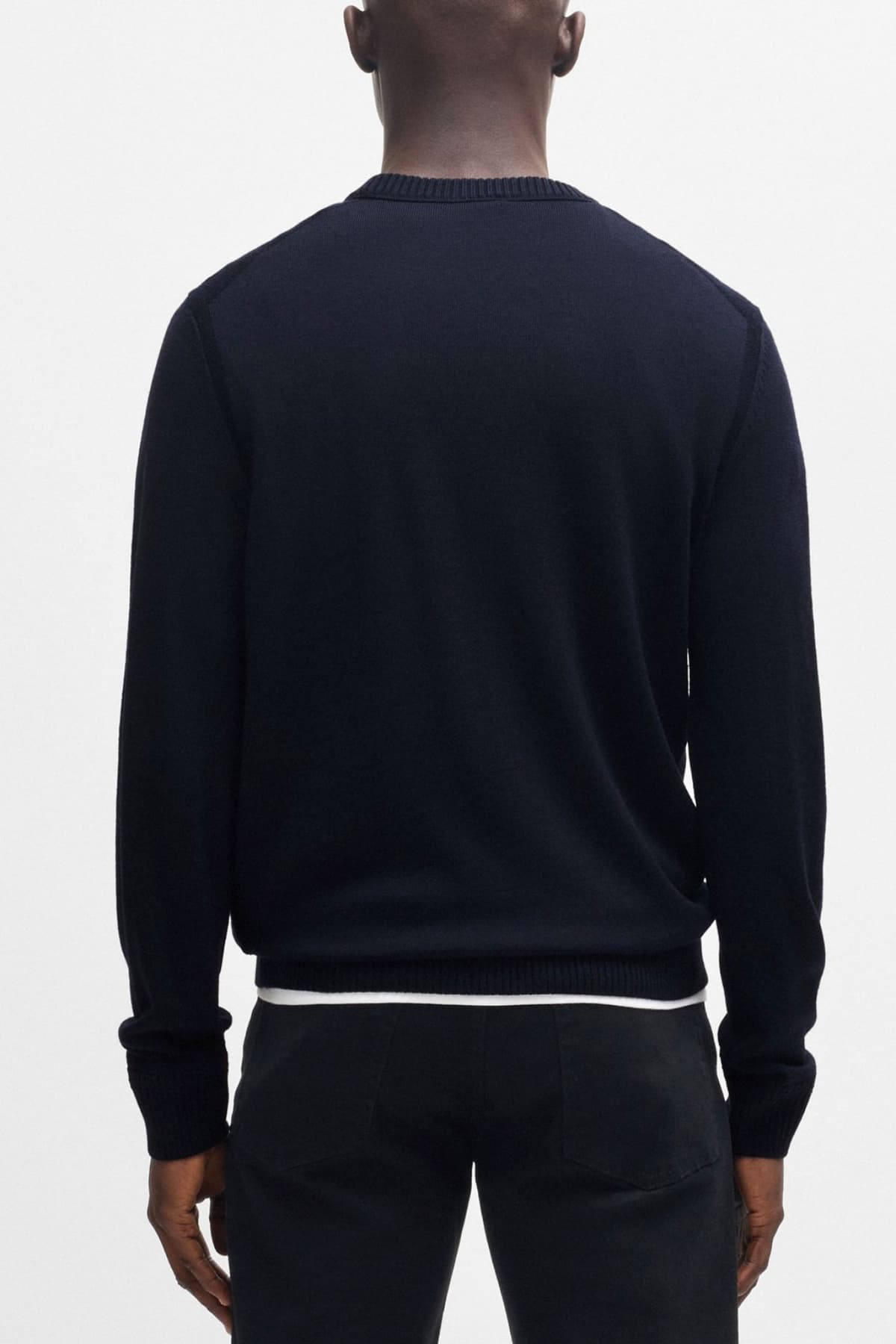 BOSS CASUAL ΠΛΕΚΤΟ ΛΟΥΠΕΤΟ AVAC M ΜΠΛΕ