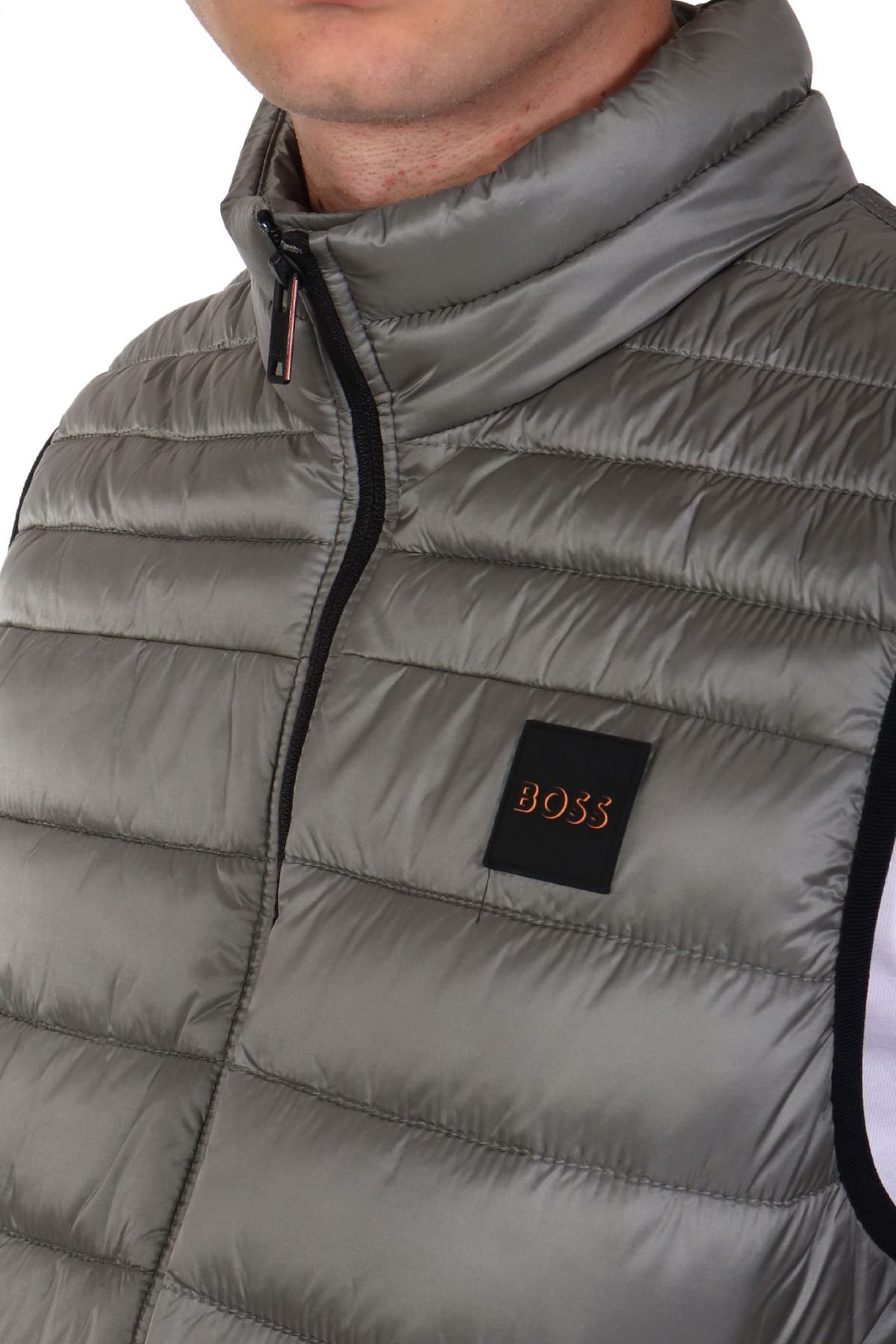 BOSS CASUAL ΜΠΟΥΦΑΝ ΦΟΥΣΚΩΤΟ ΑΜΑΝΙΚΟ ODENO1 ΓΚΡΙ