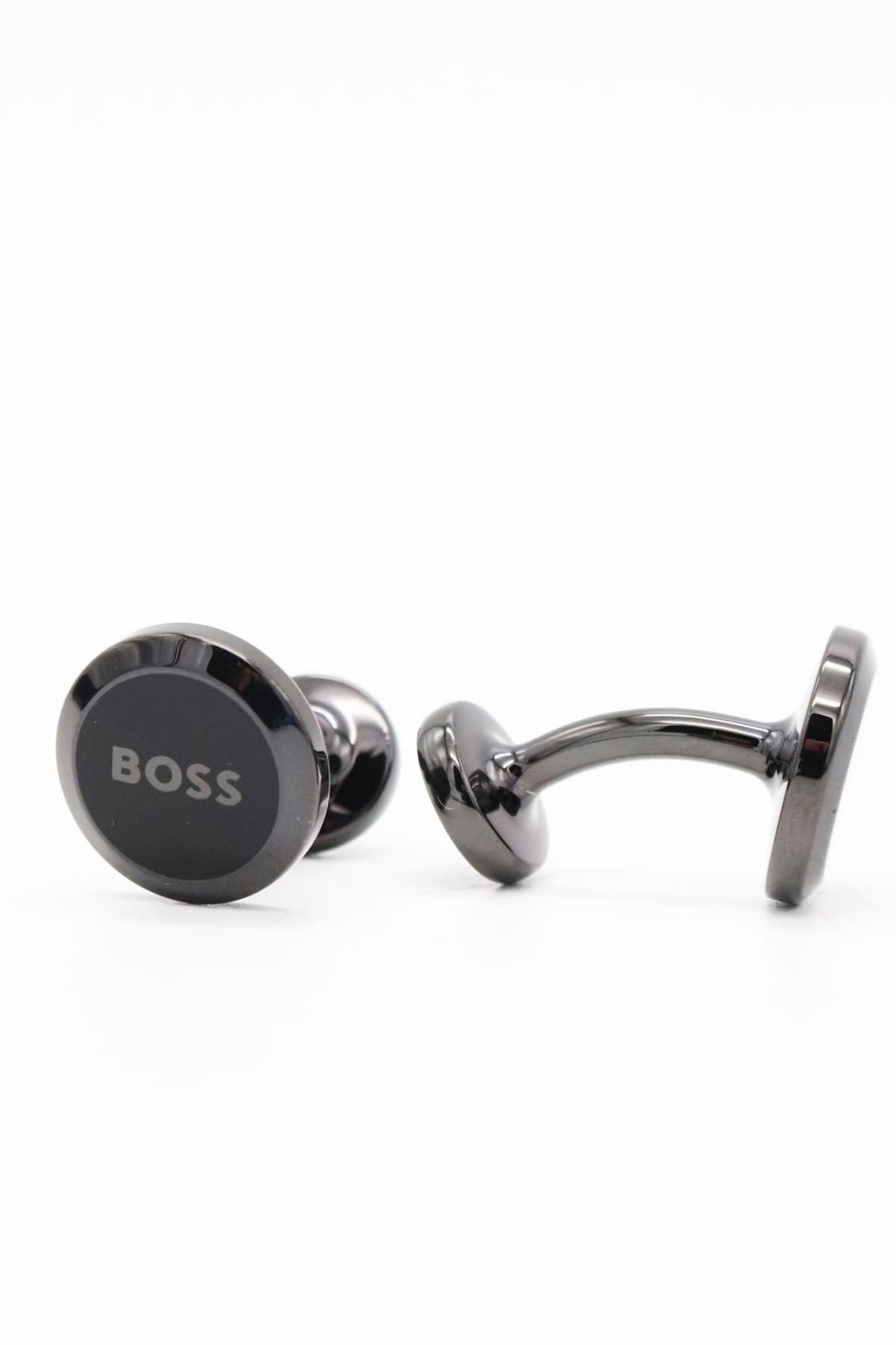 BOSS ΜΑΝΙΚΕΤΟΚΟΥΜΠΑ B-LOGOINSERT-CUF ΜΑΥΡΟ