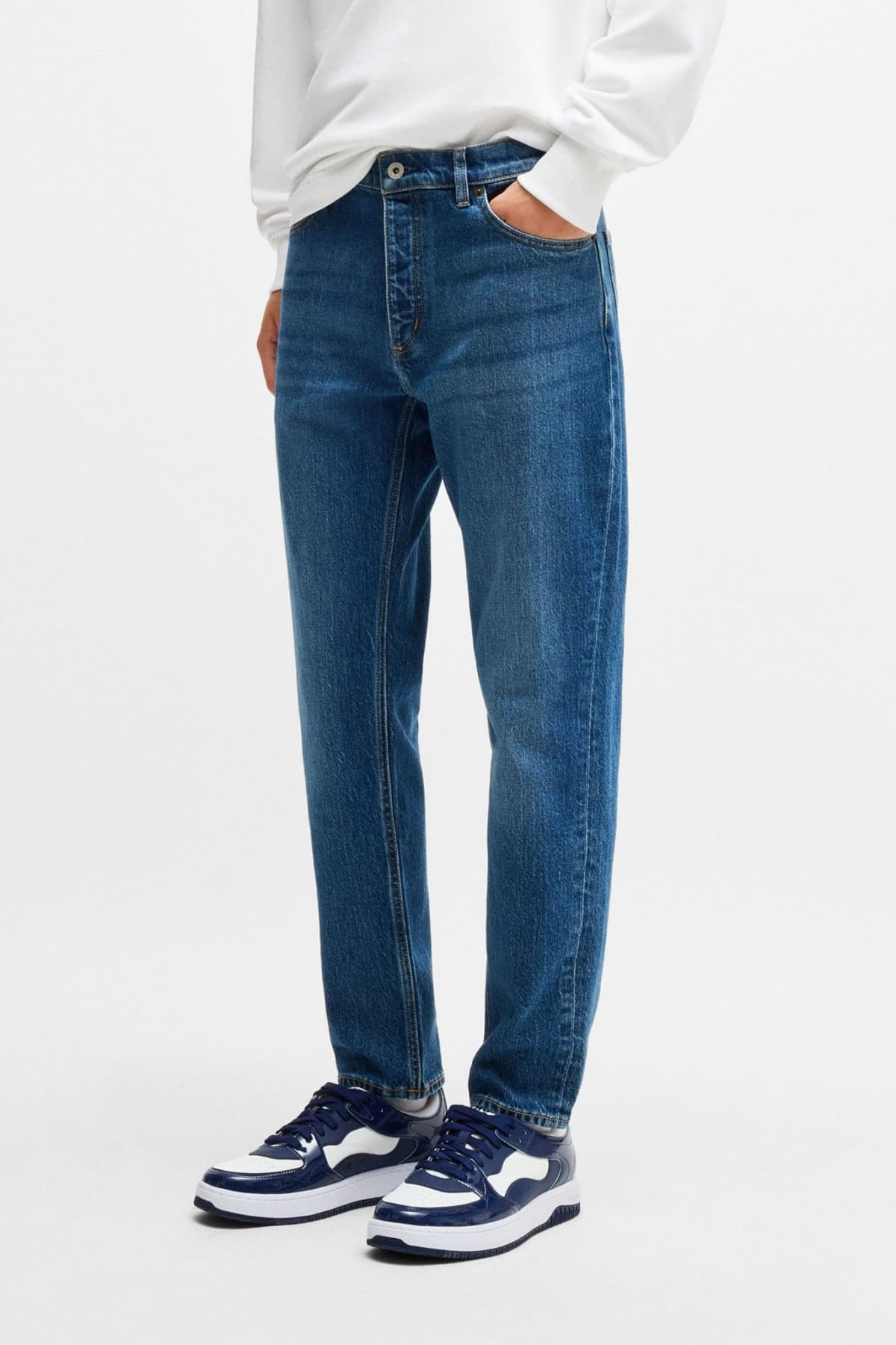 Men's Jeans Hugo Blue Blue