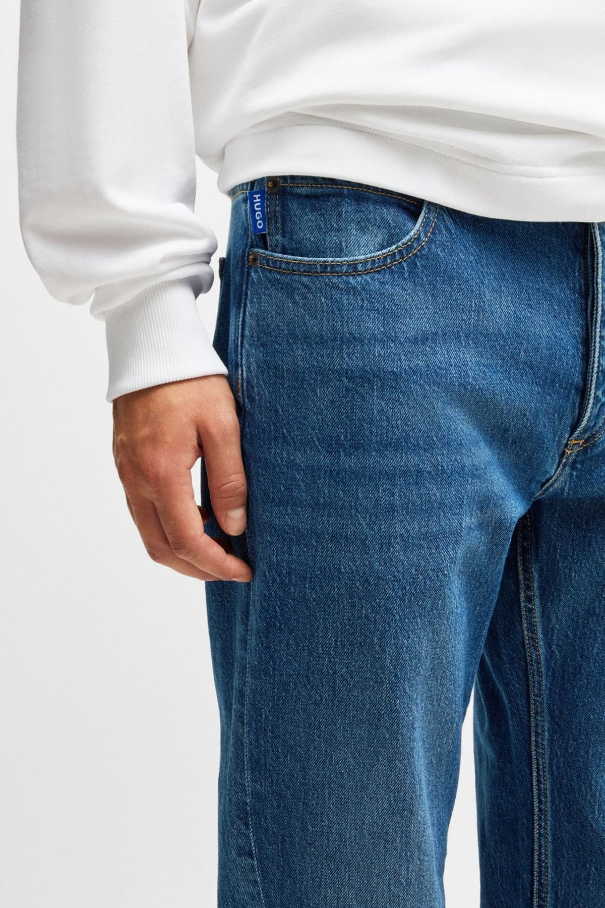 Men's Jeans Hugo Blue Blue