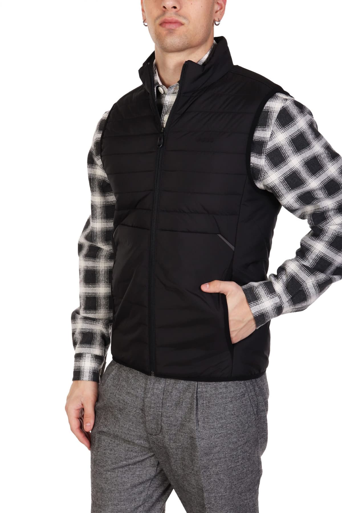 BOSS ATHLEISURE ΜΠΟΥΦΑΝ ΑΜΑΝΙΚΟ V_THOR 2 ΜΑΥΡΟ