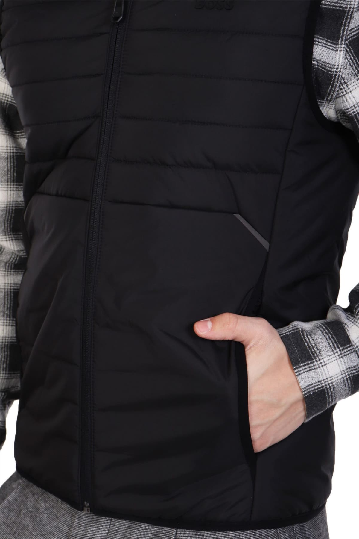 BOSS ATHLEISURE ΜΠΟΥΦΑΝ ΑΜΑΝΙΚΟ V_THOR 2 ΜΑΥΡΟ