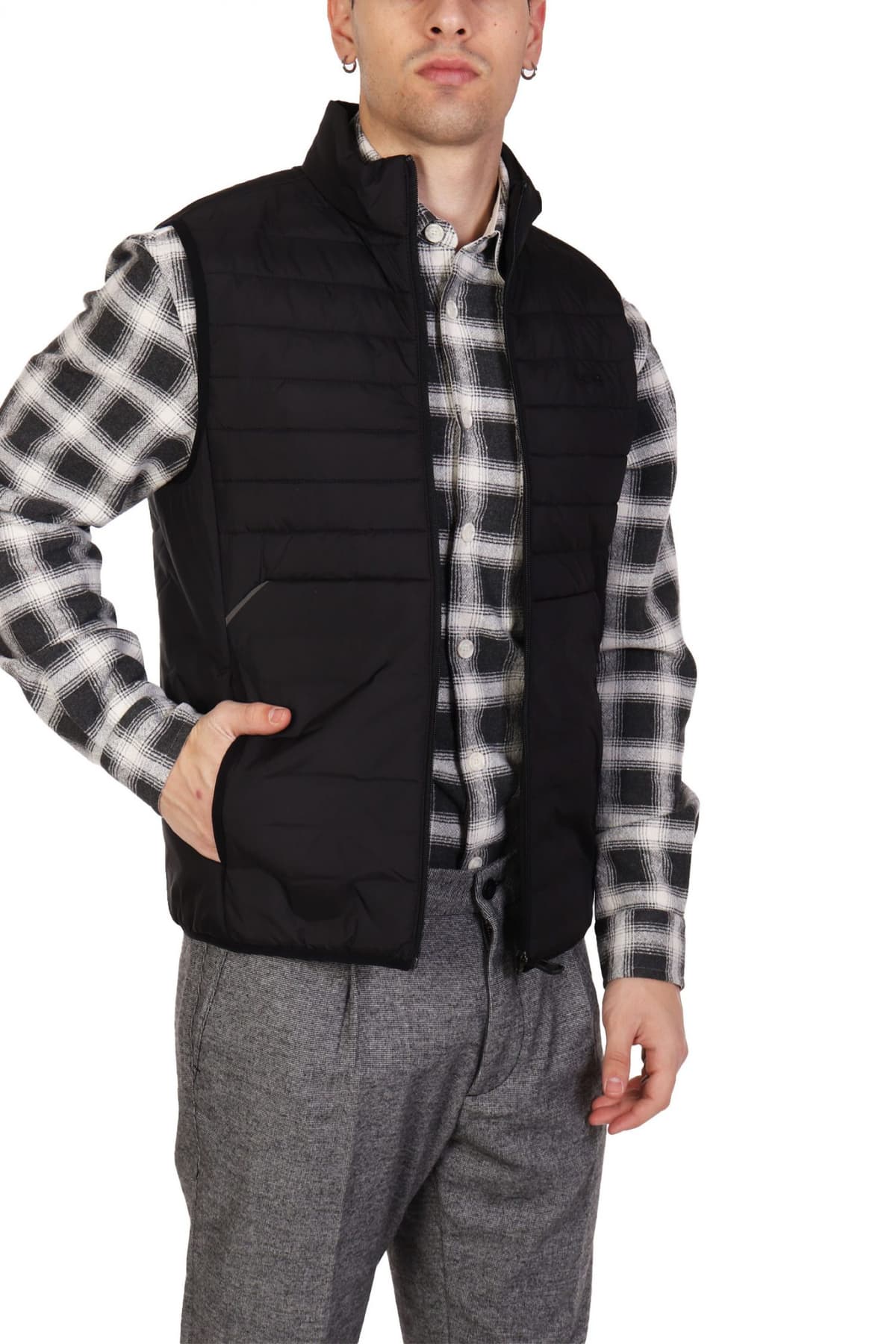 BOSS ATHLEISURE ΜΠΟΥΦΑΝ ΑΜΑΝΙΚΟ V_THOR 2 ΜΑΥΡΟ