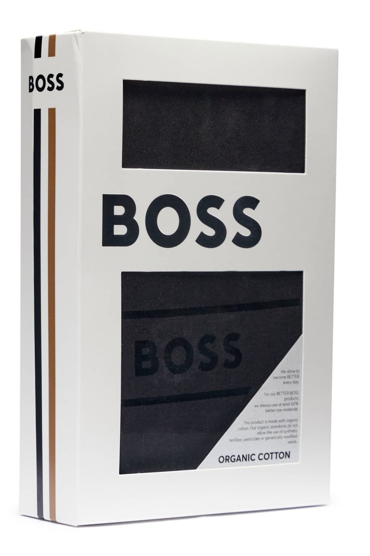 BOSS ΕΣΩΡΟΥΧΟ T-SHIRT RN CREW NECK ΜΑΥΡΟ