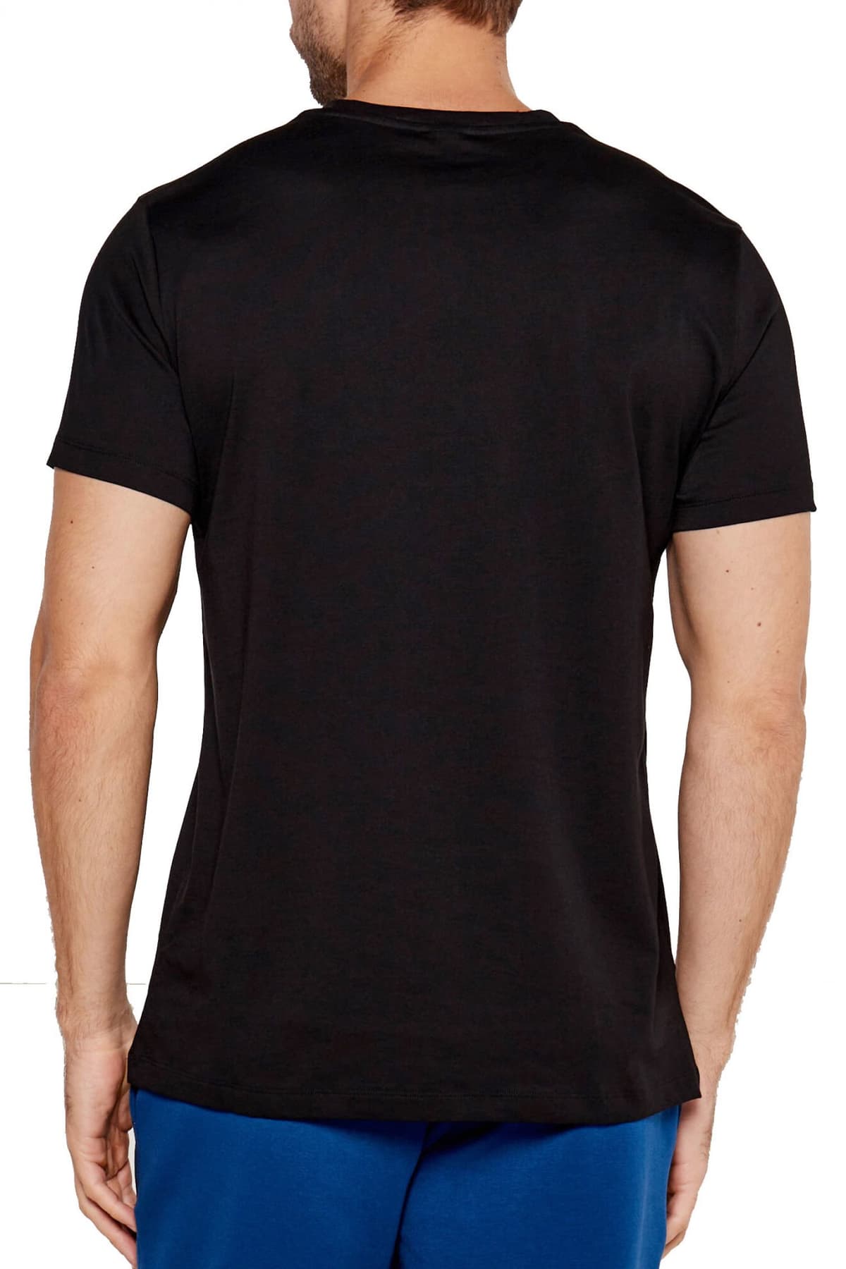 BOSS ΕΣΩΡΟΥΧΟ T-SHIRT RN CREW NECK ΜΑΥΡΟ