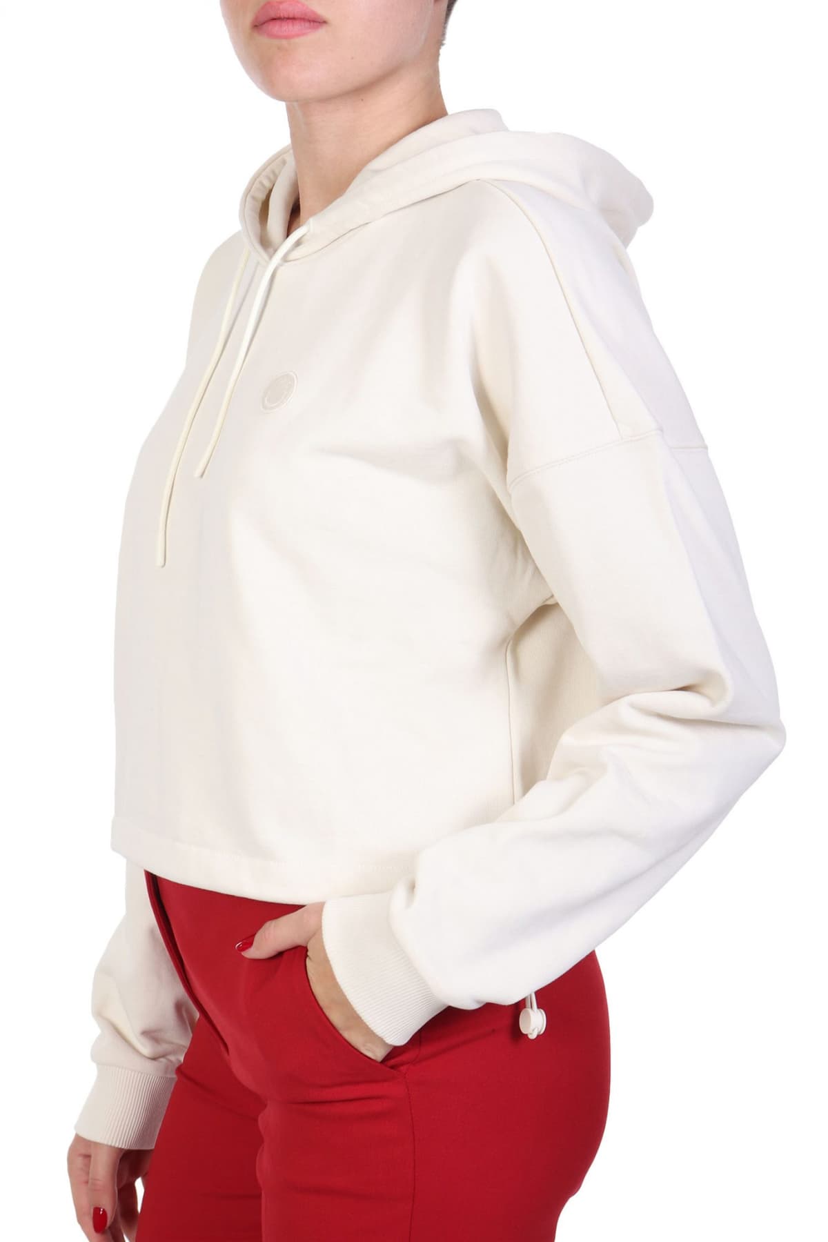 HUGO BLUE ΦΟΥΤΕΡ HOODIE DILVIE B ΥΠΟΛΕΥΚΟ