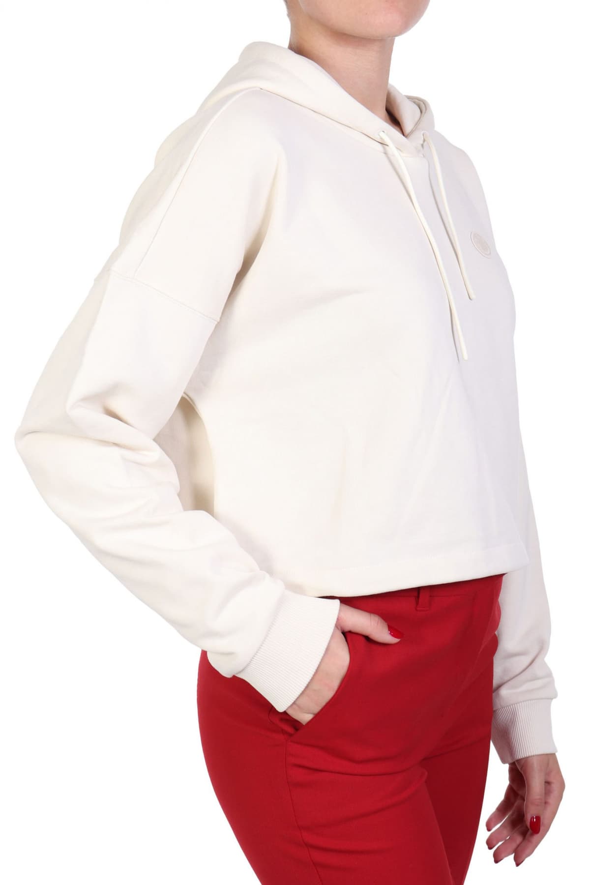 HUGO BLUE ΦΟΥΤΕΡ HOODIE DILVIE B ΥΠΟΛΕΥΚΟ