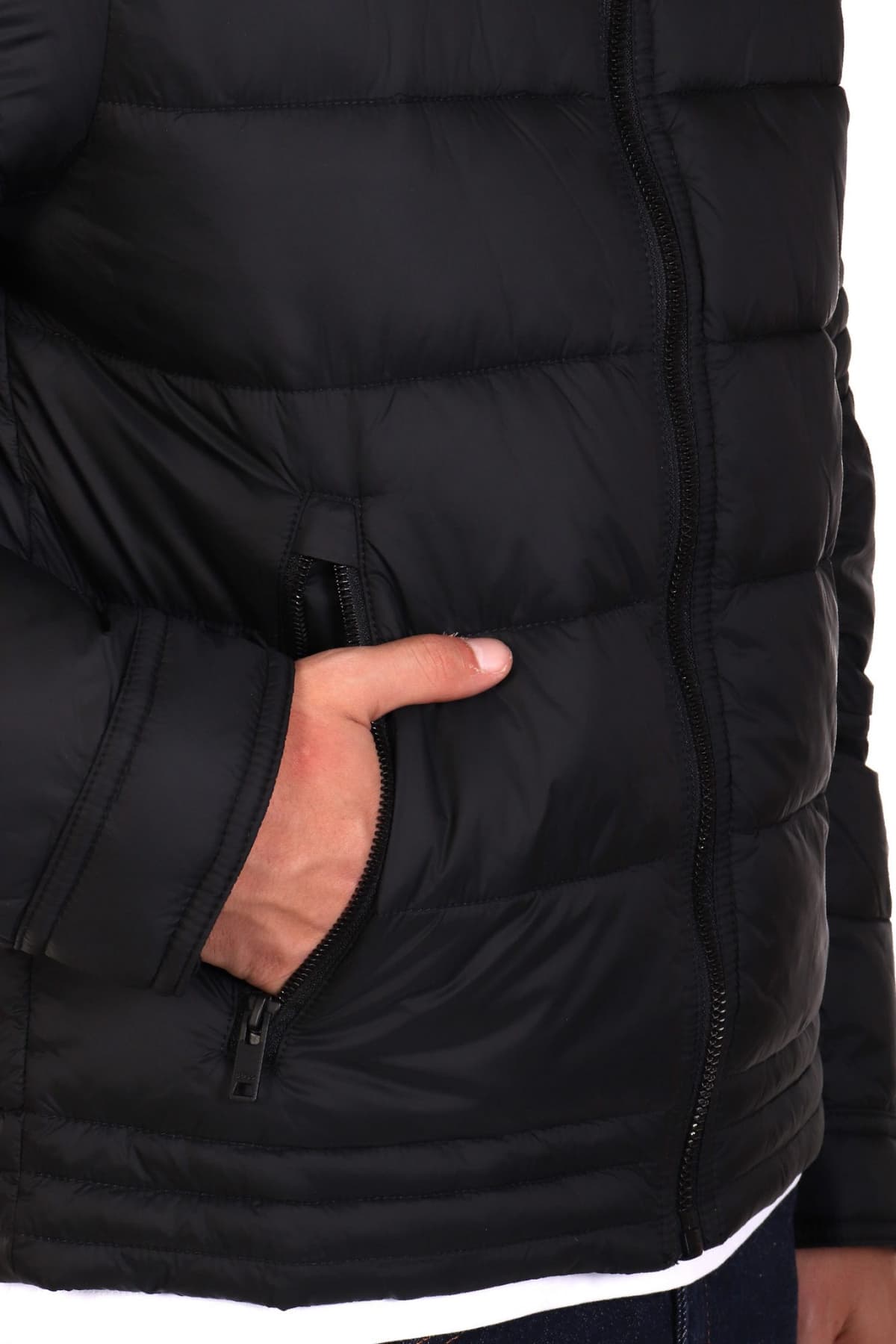 BOSS CAUAL ΜΠΟΥΦΑΝ ΦΟΥΣΚΩΤΟ OSTREET ΜΑΥΡΟ