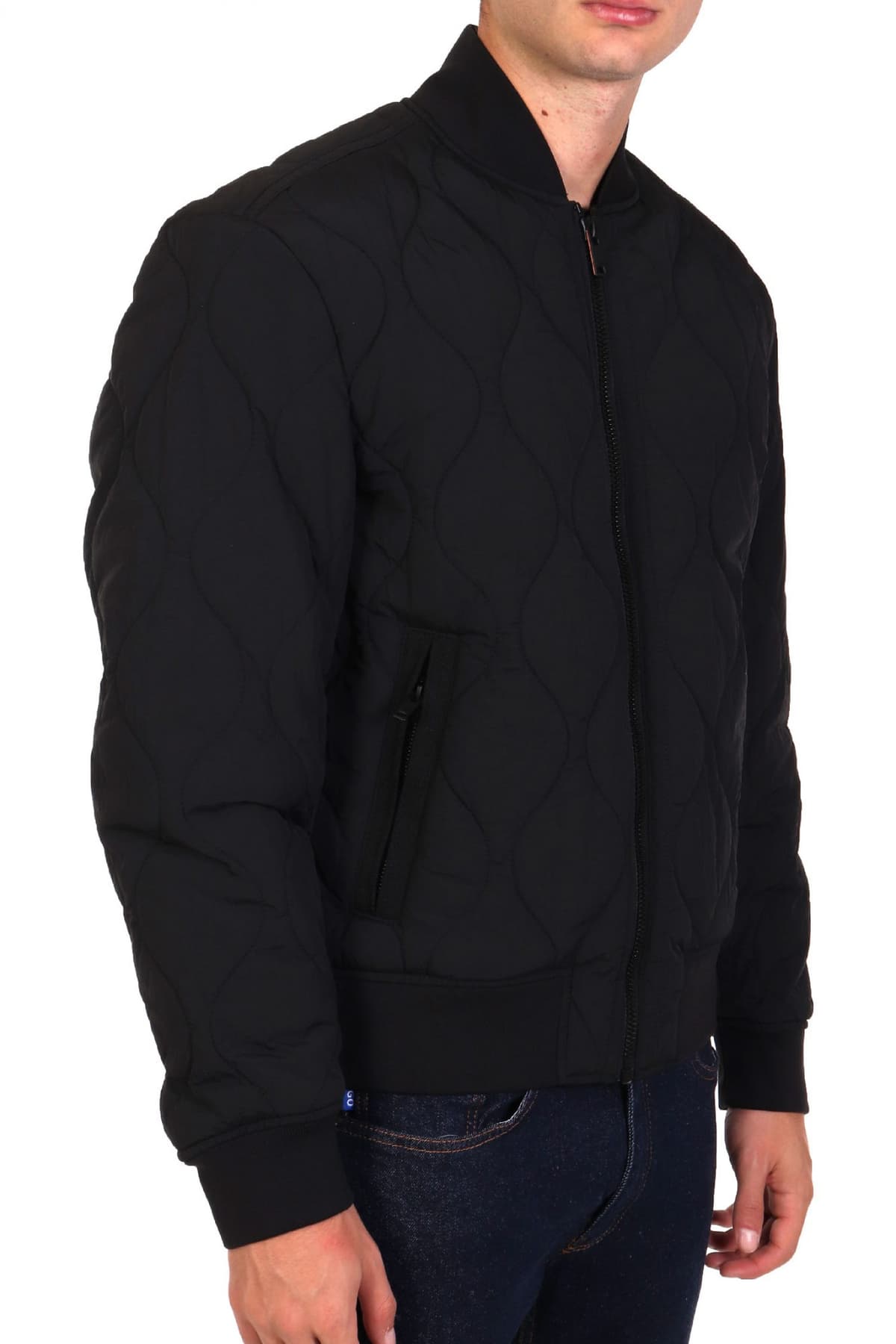 BOSS CAUAL ΜΠΟΥΦΑΝ ΦΟΥΣΚΩΤΟ BOMBER ΚΑΠΙΤΟΝΕ OSTRONG ΜΑΥΡΟ