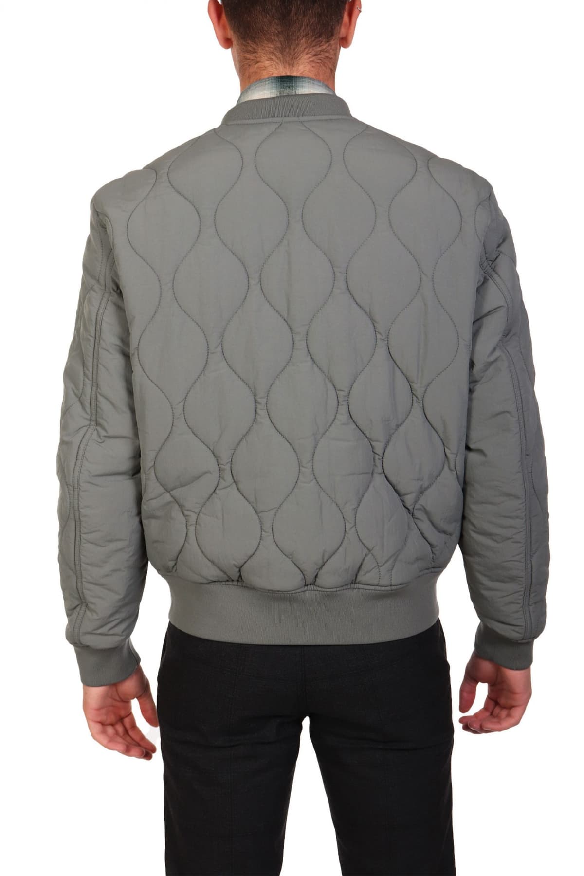 BOSS CAUAL ΜΠΟΥΦΑΝ ΦΟΥΣΚΩΤΟ BOMBER ΚΑΠΙΤΟΝΕ OSTRONG ΓΚΡΙ-ΧΑΚΙ