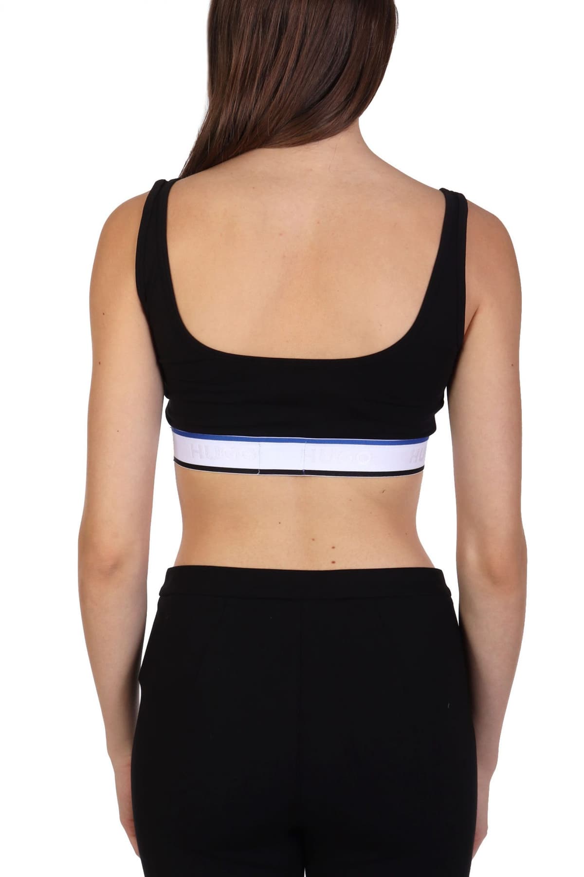 HUGO BLUE TOP BRALETTE BLUE ΛΑΣΤΙΧΟ ΜΑΥΡΟ