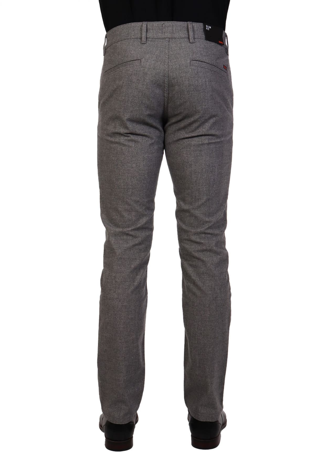 BOSS CASUAL ΠΑΝΤΕΛΟΝΙ CHINO SLIM FIT CHINO SLIM ΓΚΡΙ