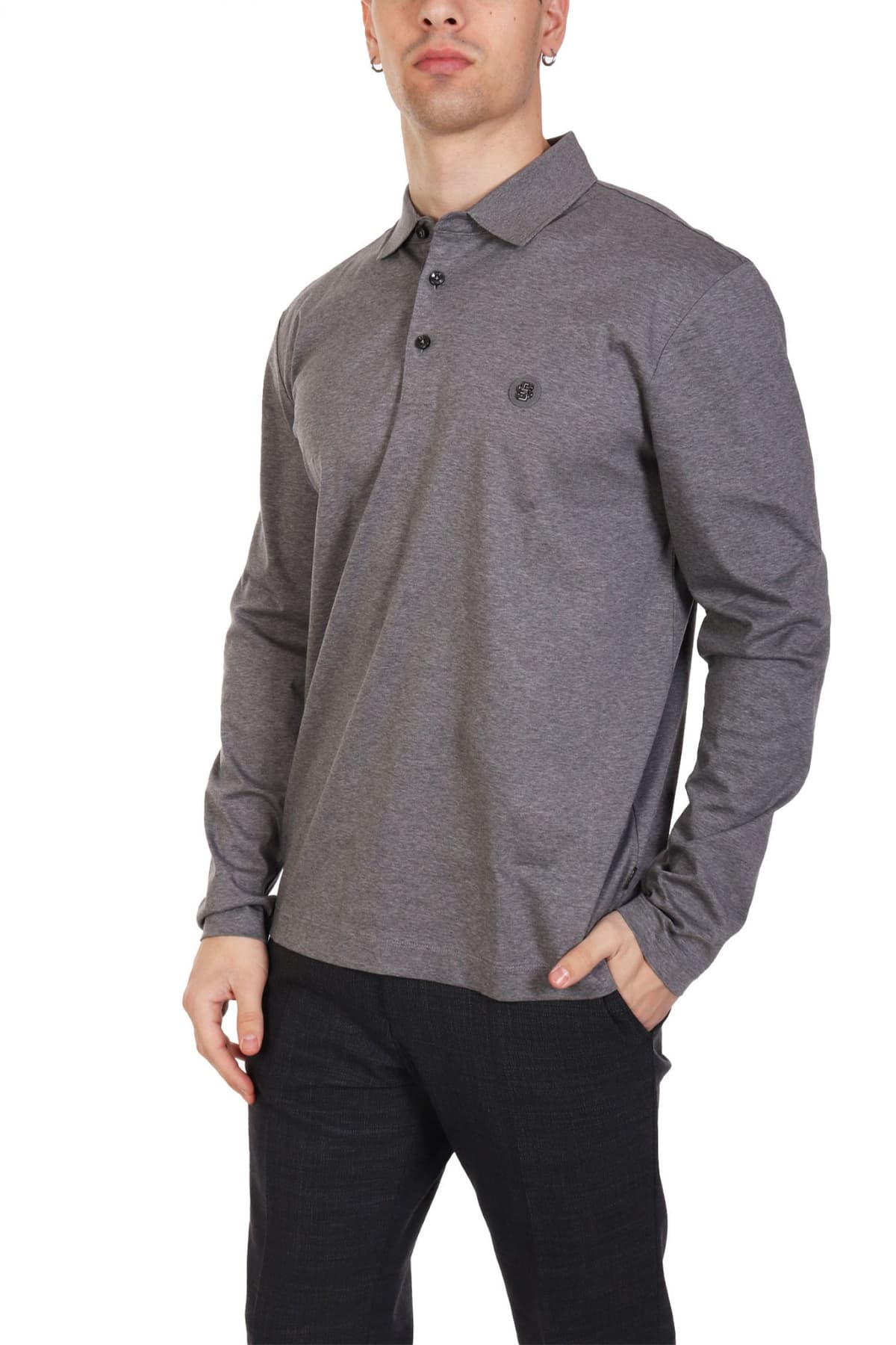 Men's Polo Shirts Boss Gray