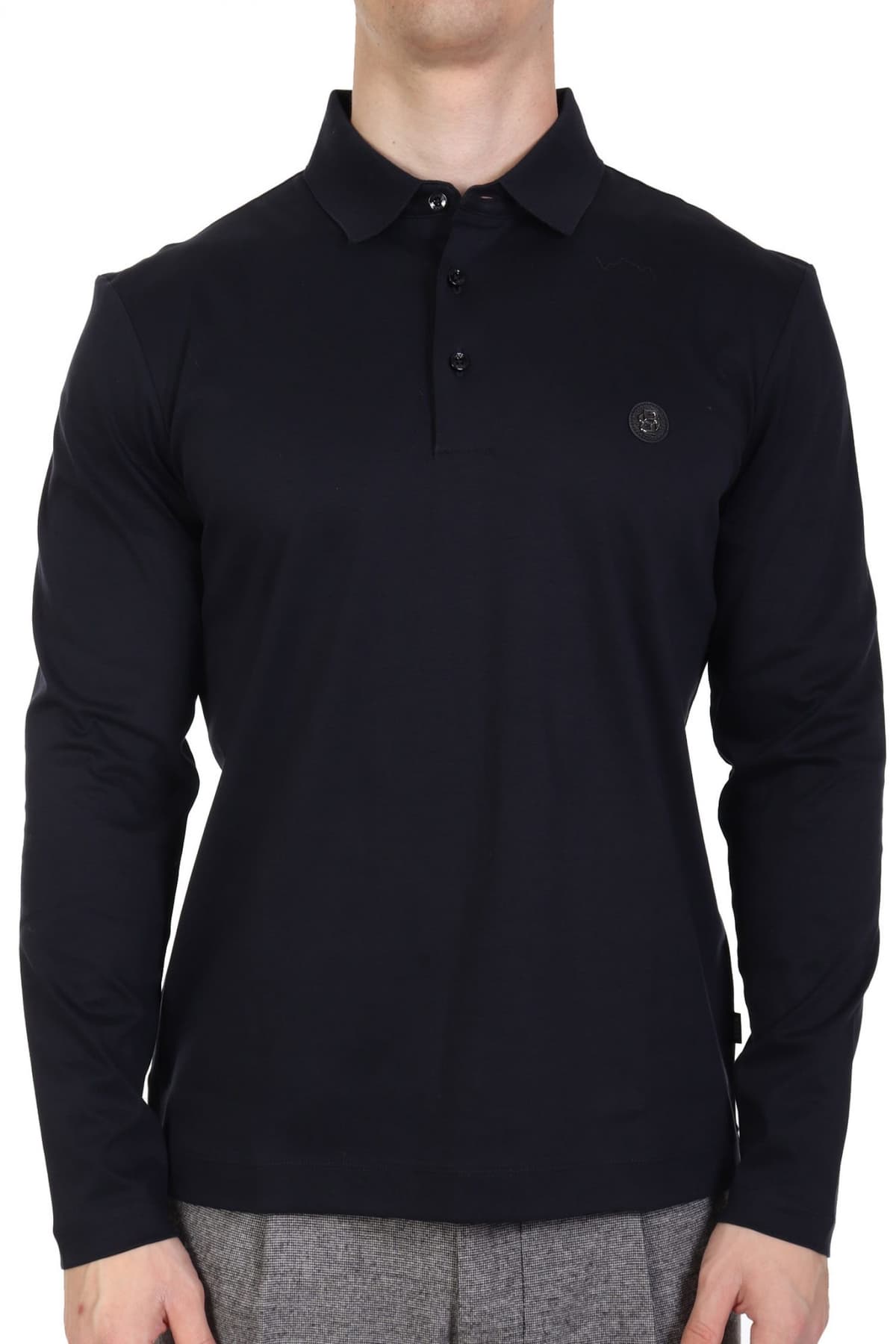 BOSS POLO C-PALEY 01 ΜΠΛΕ