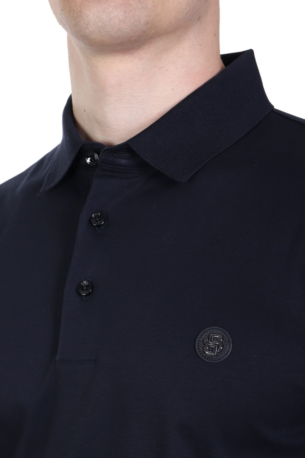 BOSS POLO C-PALEY 01 ΜΠΛΕ