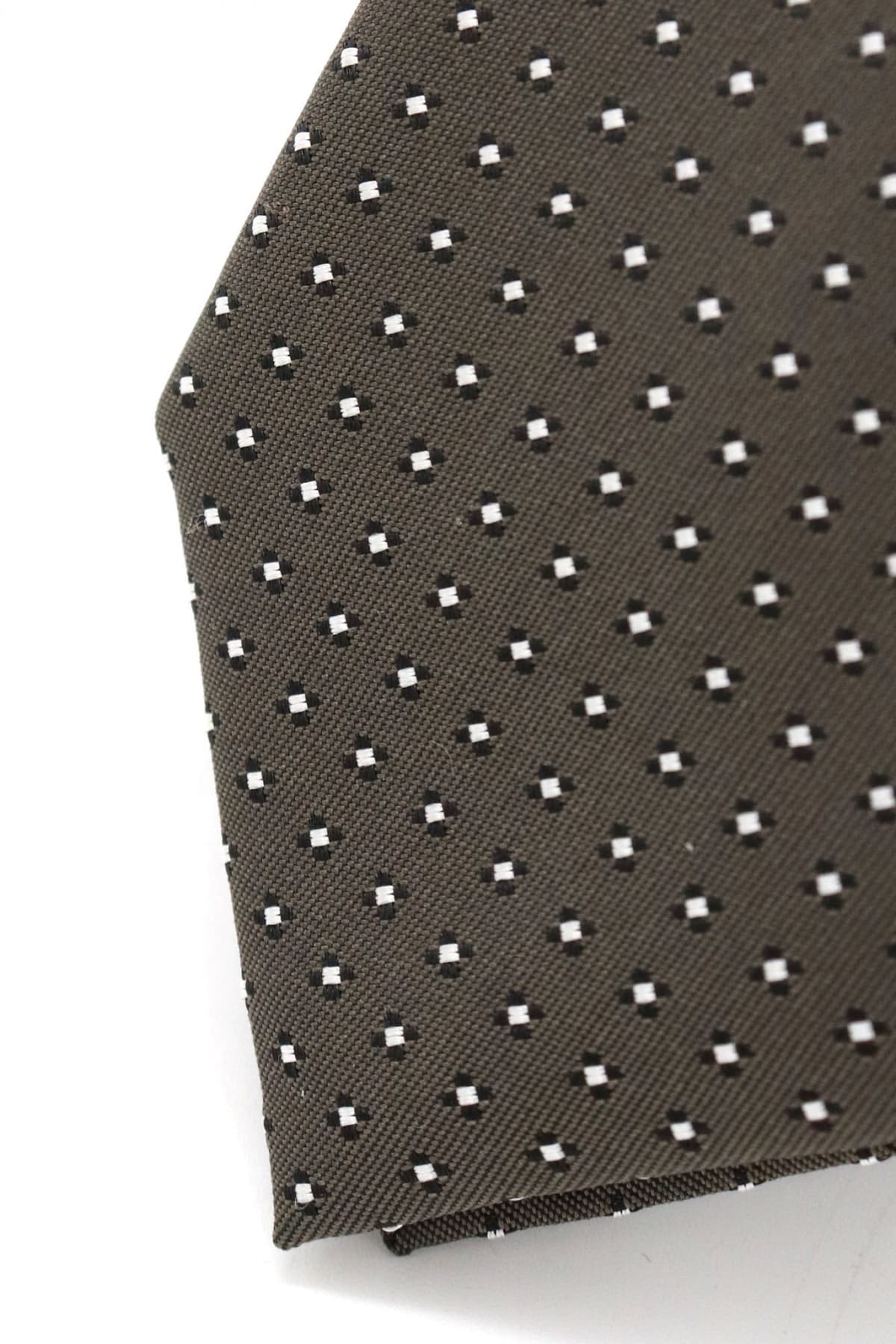 BOSS ΓΡΑΒΑΤΑ H-TIE 6CM ΜΙΚΡΟΣΧΕΔΙΟ XAKI