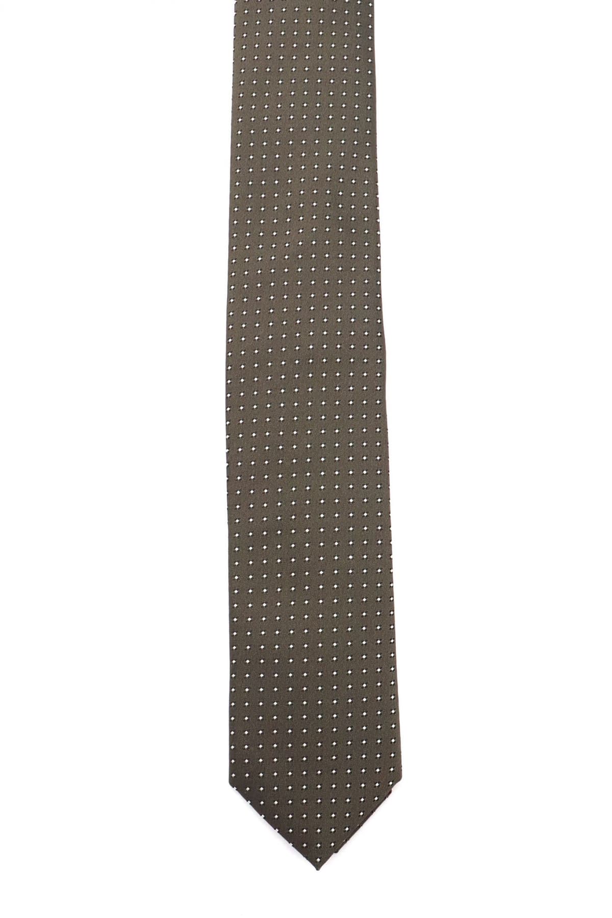 BOSS ΓΡΑΒΑΤΑ H-TIE 6CM ΜΙΚΡΟΣΧΕΔΙΟ XAKI