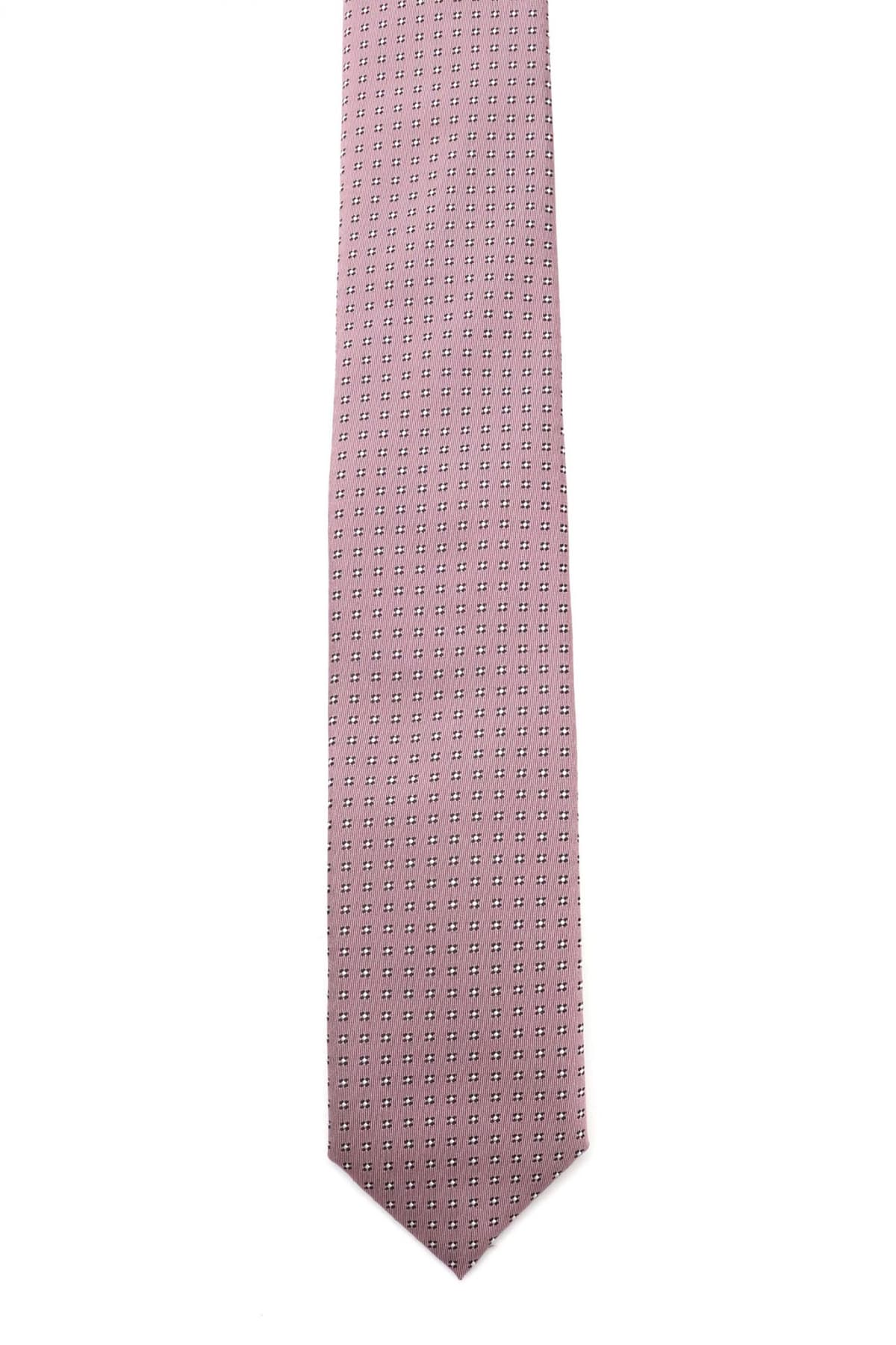 BOSS ΓΡΑΒΑΤΑ H-TIE 6CM ΜΙΚΡΟΣΧΕΔΙΟ ΣΑΠΙΟ ΜΗΛΟ