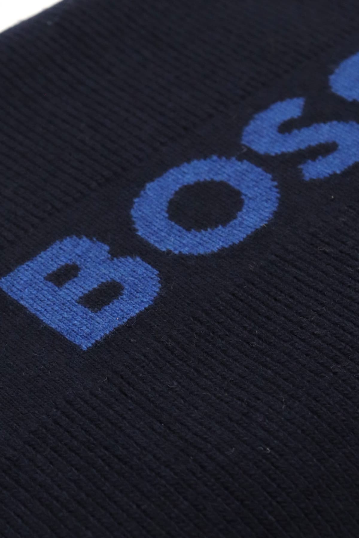 BOSS ΚΑΣΚΩΛ ELIAS_SCARF ΜΠΛΕ