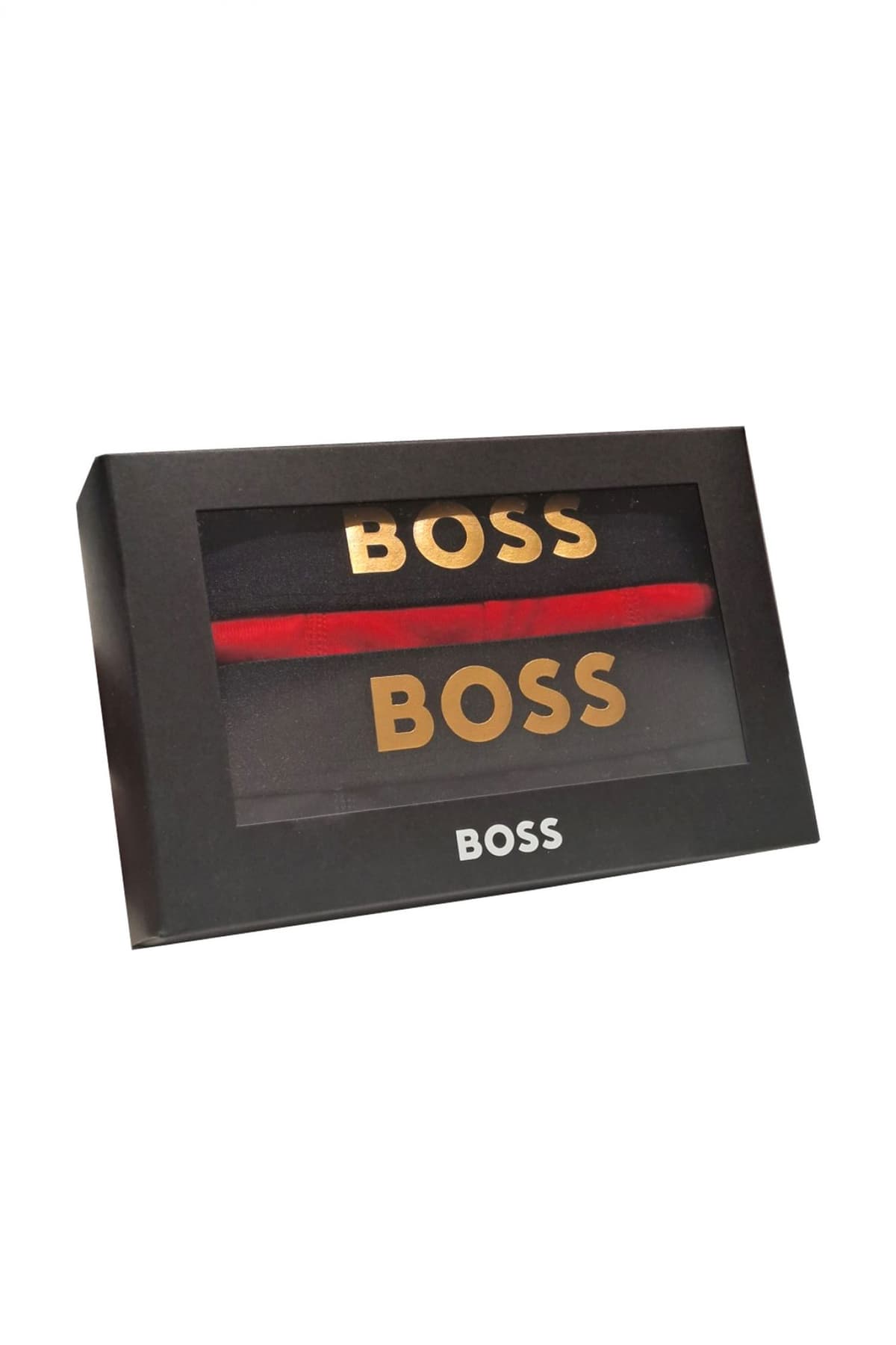 BOSS ΕΣΩΡΟΥΧΟ 2P TRUNK GIFT 2D ΜΑΥΡΟ-ΚΟΚΚΙΝΟ