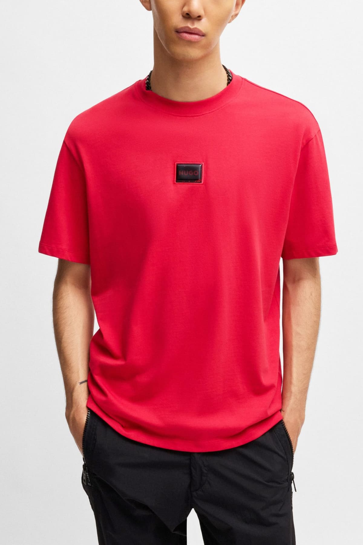 Men's T-Shirts Hugo Red