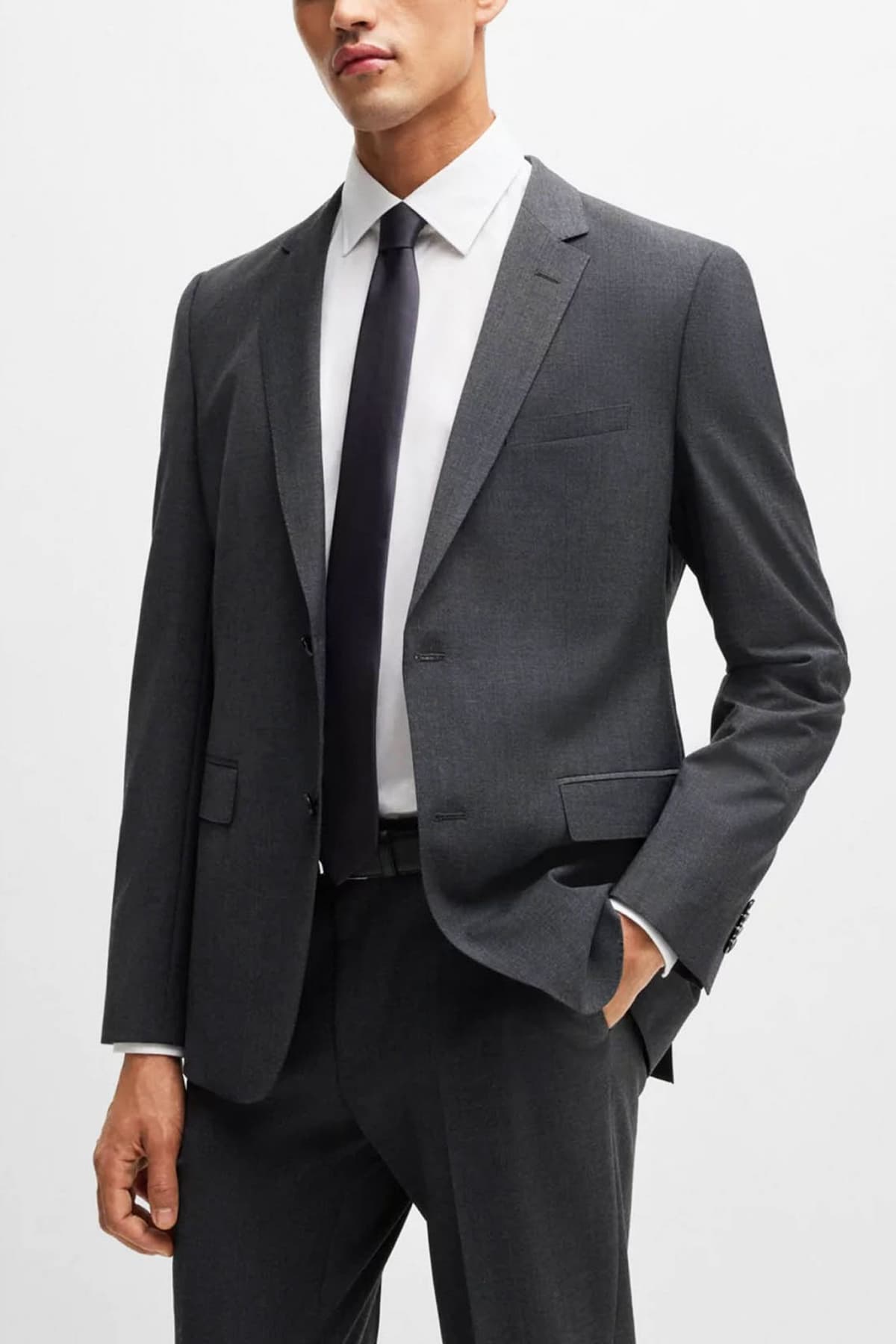 Men's Shirts Boss White