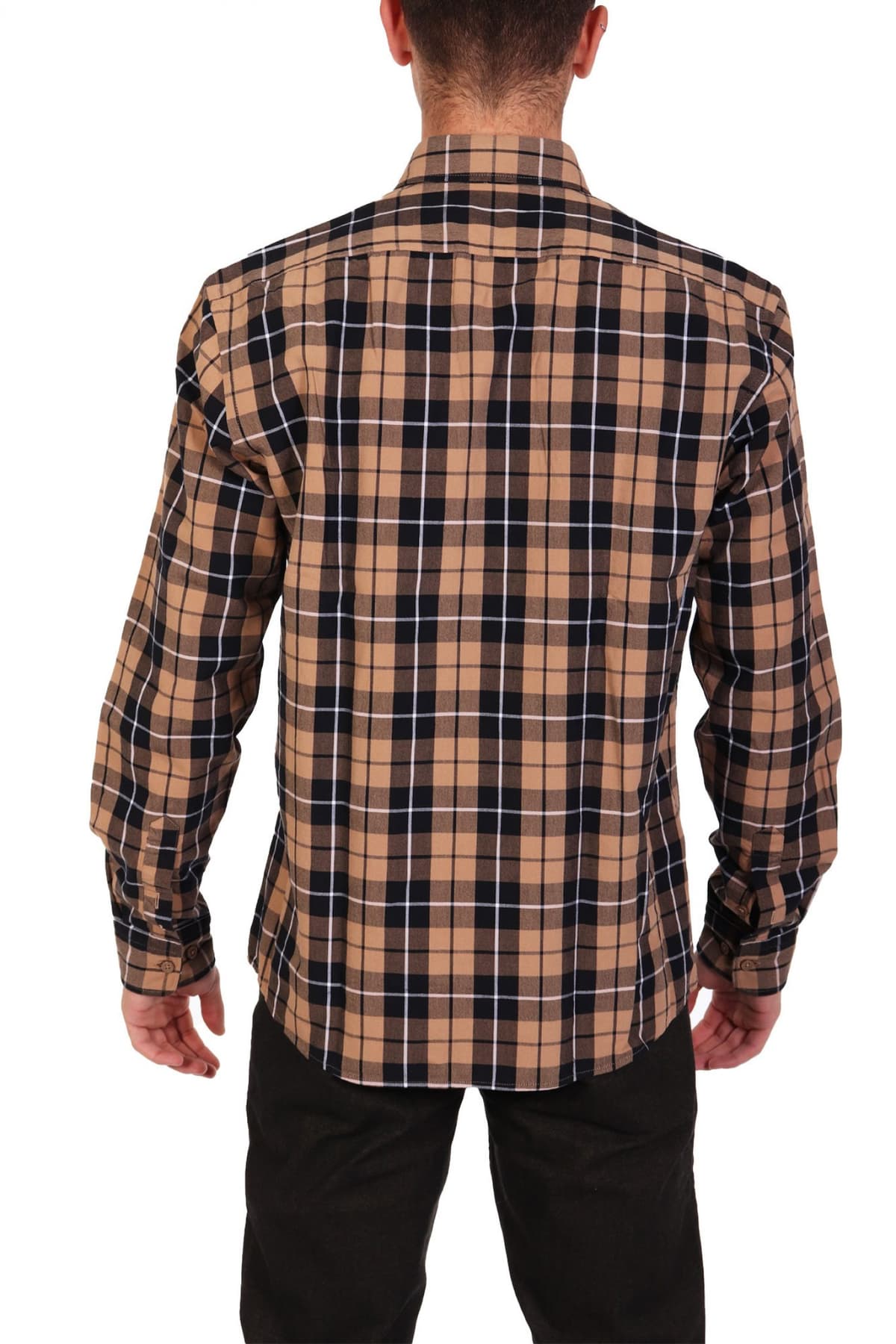 BOSS ΠΟΥΚΑΜΙΣΟ ΚΑΡΩ REGULAR FIT C-LIAM-KENT-C1-243 ΜΠΕΖ