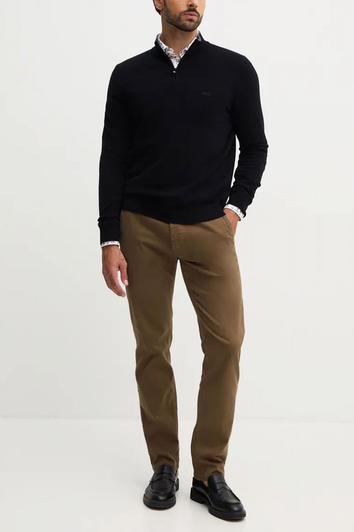 Men's Knitwear Boss Black