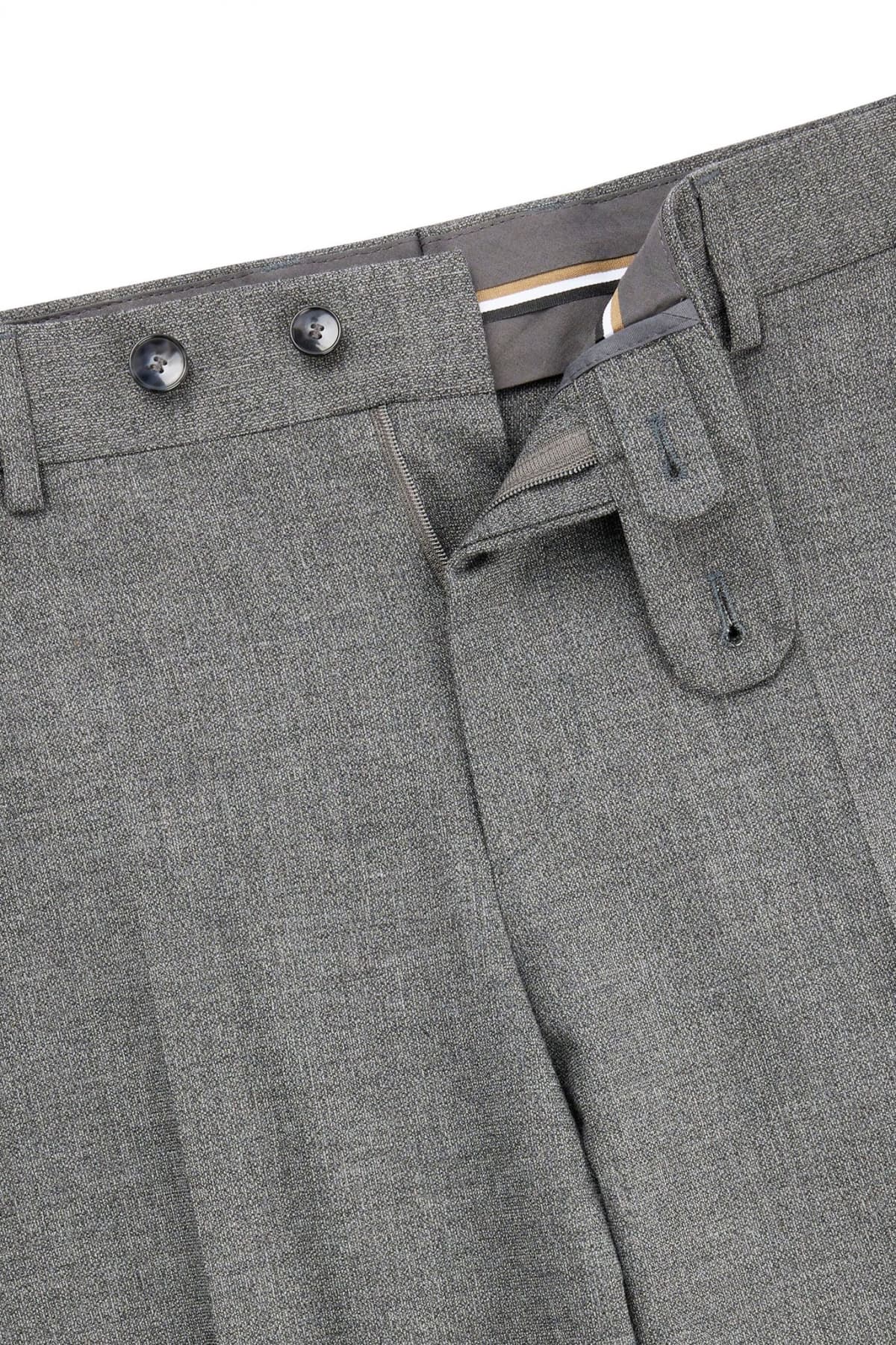 BOSS ΠΑΝΤΕΛΟΝΙ CHINO SLIM FIT H-GENIUS-DTL-243 ΓΚΡΙ