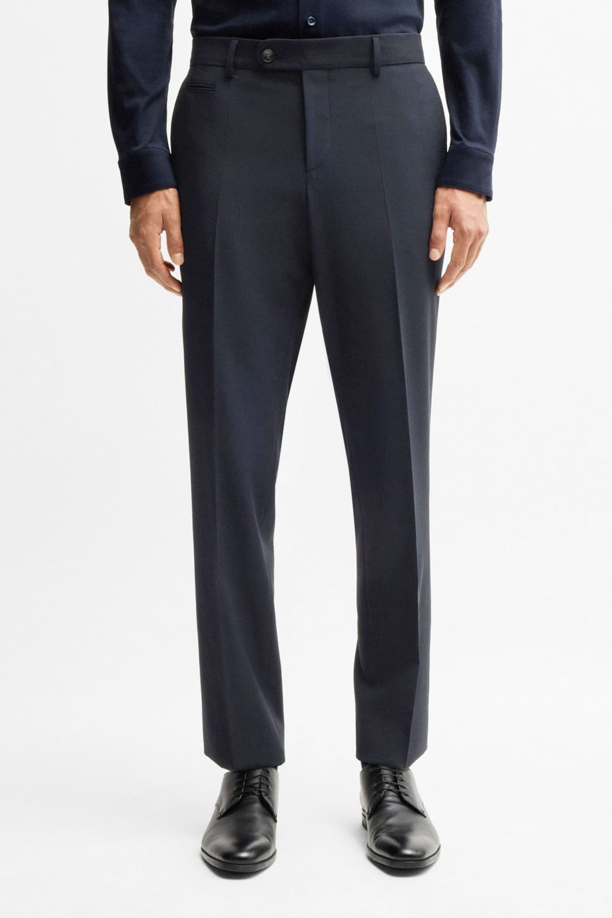 BOSS ΠΑΝΤΕΛΟΝΙ CHINO SLIM FIT H-GENIUS-DTL-243 ΜΠΛΕ