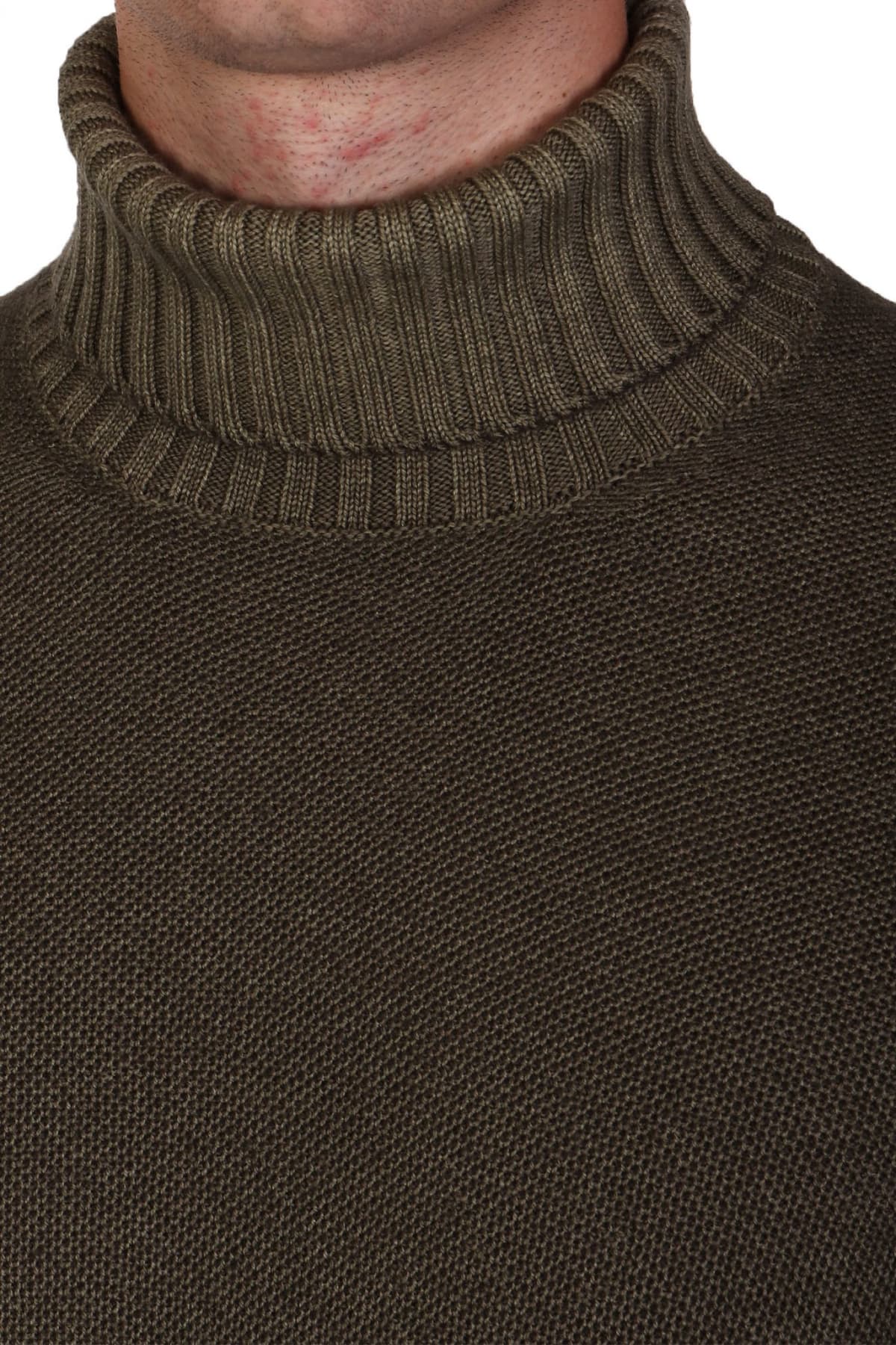 GRAN SASSO ΠΛΕΚΤΟ TURTLE NECK ΧΑΚΙ