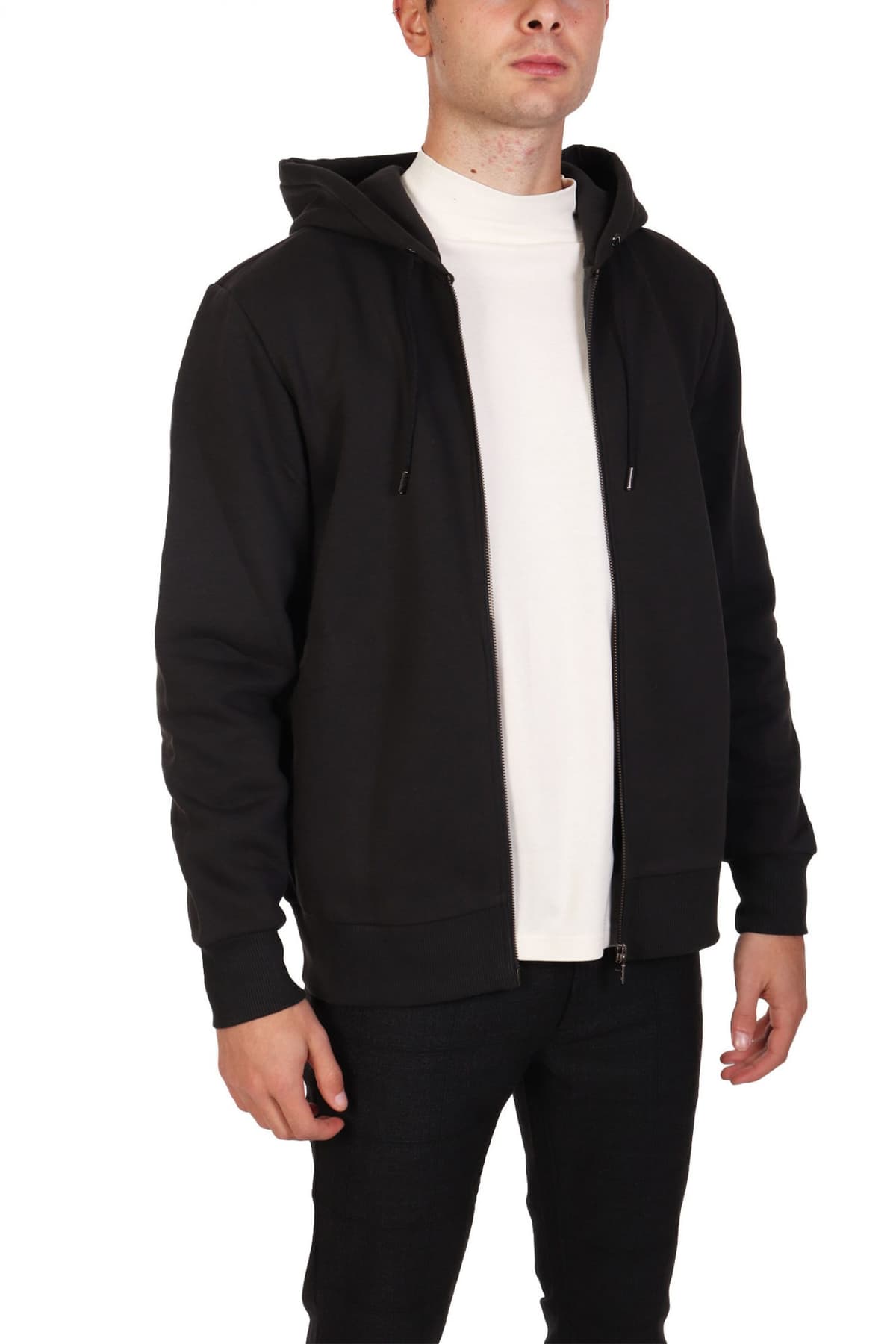 COLMAR ΦΟΥΤΕΡ ZIPHOOD MODISH LOGO ΑΝΘΡΑΚΙ