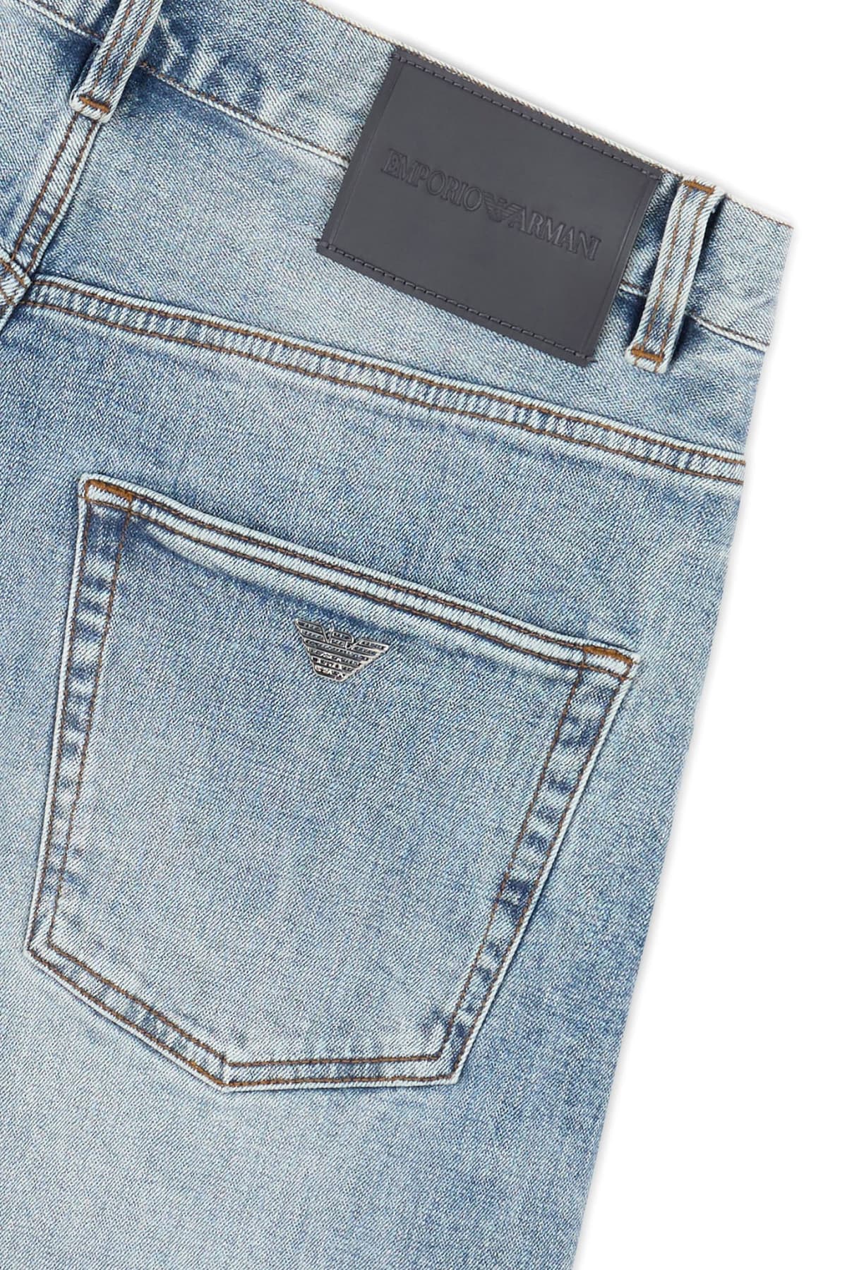 EMPORIO ARMANI ΠΑΝΤΕΛΟΝΙ JEANS J74 LOOSE FIT ΓΑΛΑΖΙΟ