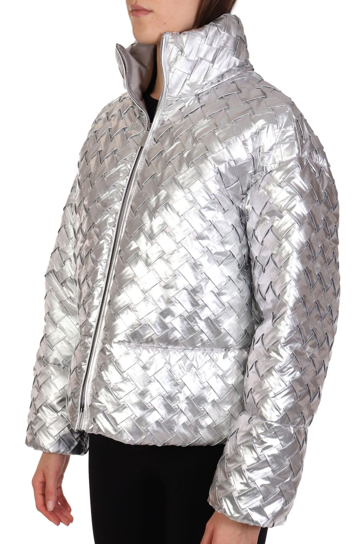 EMPORIO ARMANI ΜΠΟΥΦΑΝ ΦΟΥΣΚΩΤΟ ΜΗ ΑΠΟΣΠΩΜΕΝΗ ΚΟΥΚΟΥΛΑ ΠΛΕΚΤΟ ΑΣΗΜΙ