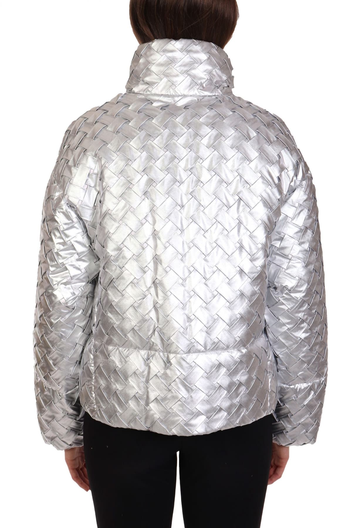 EMPORIO ARMANI ΜΠΟΥΦΑΝ ΦΟΥΣΚΩΤΟ ΜΗ ΑΠΟΣΠΩΜΕΝΗ ΚΟΥΚΟΥΛΑ ΠΛΕΚΤΟ ΑΣΗΜΙ