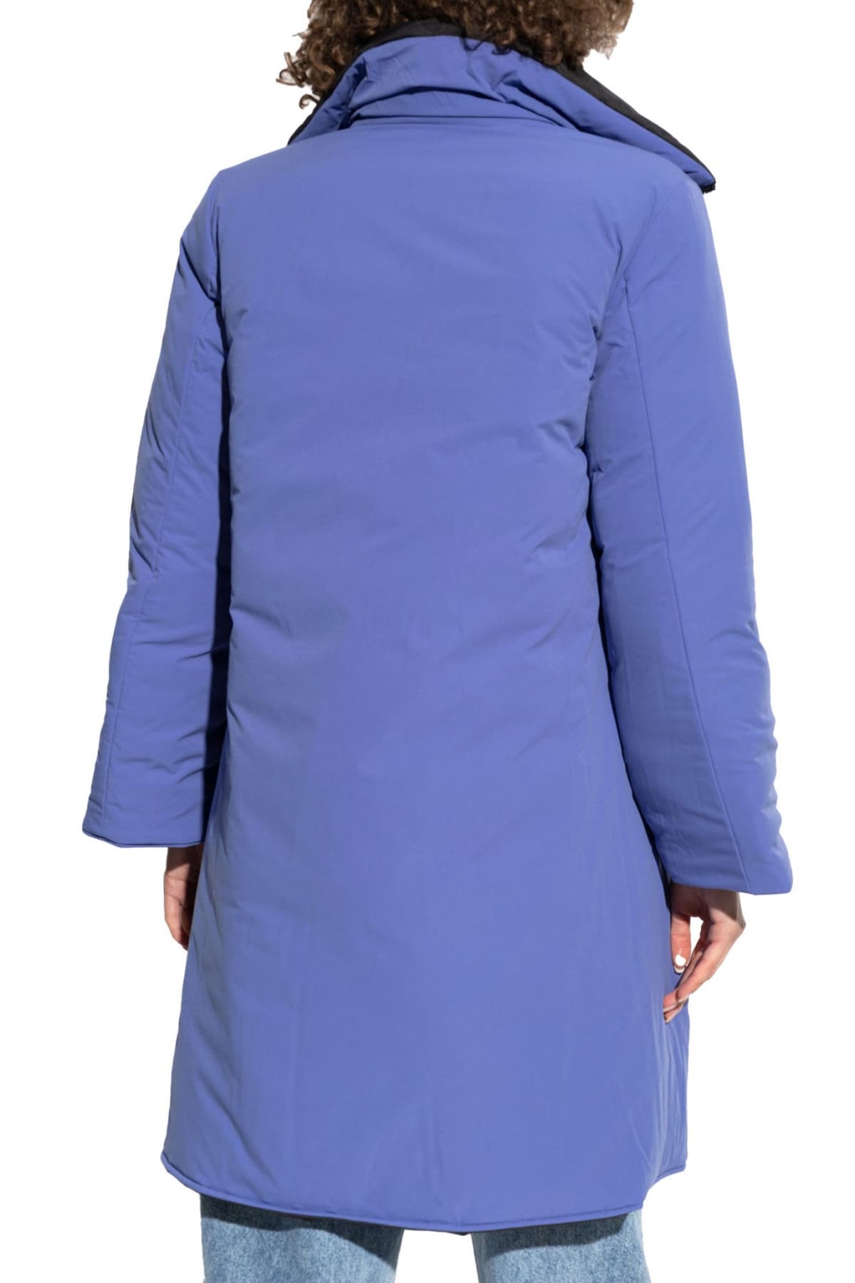 EMPORIO ARMANI ΜΠΟΥΦΑΝ ΦΟΥΣΚΩΤΟ ΔΙΠΛΗΣ ΟΨΕΩΣ ΜΑΥΡΟ / ΒΙΟΛΕΤΙ